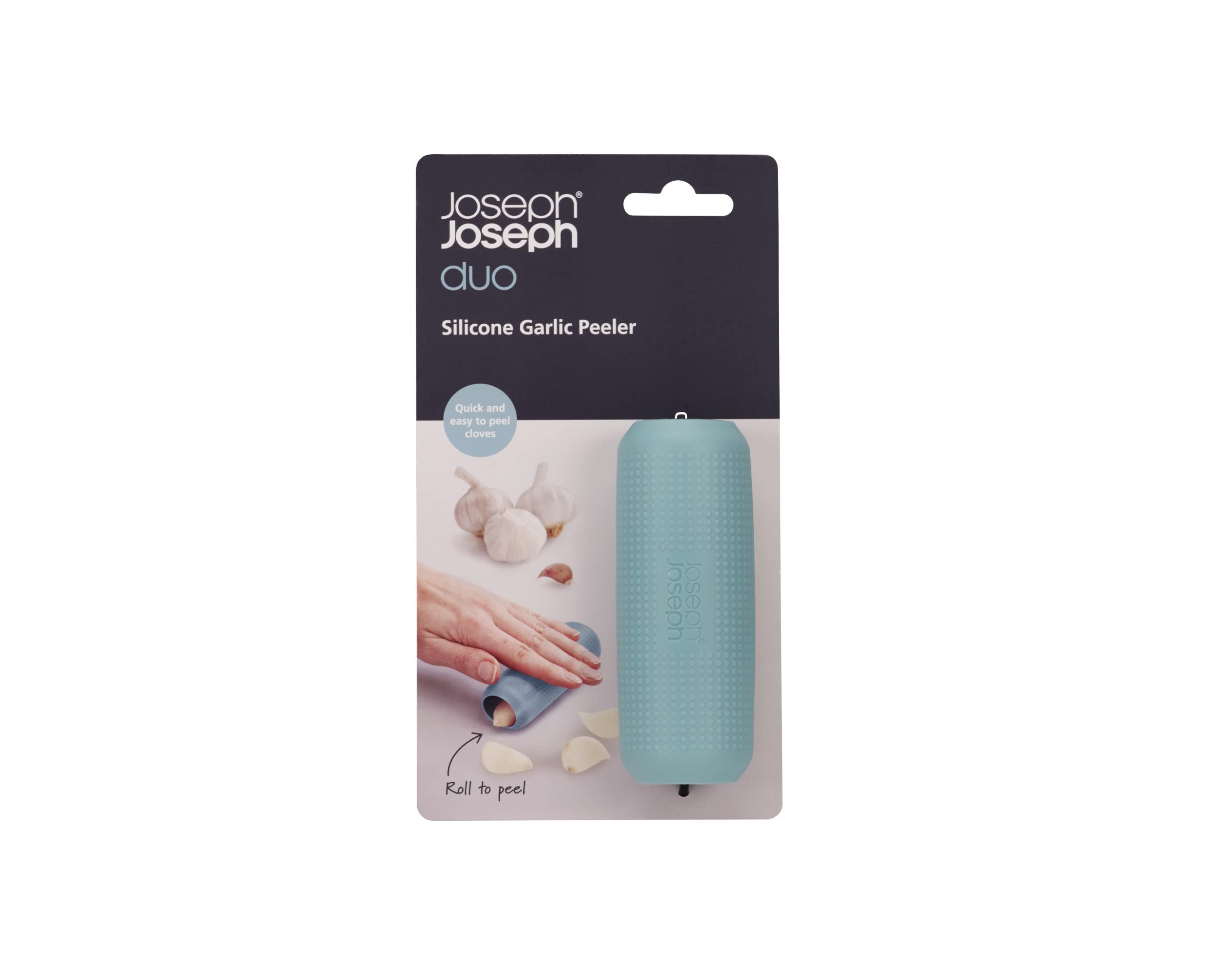 joseph-joseph-duo-plucheur-d-ail-en-silicone-avec-surface-textur-e image 2