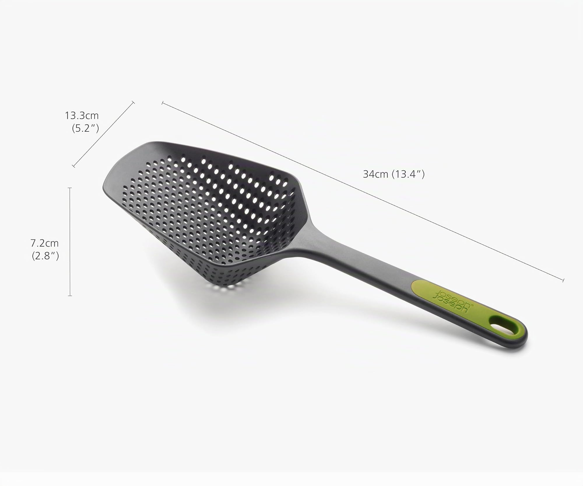 joseph-joseph-scoop-plus-passoire-gouttoir-avec-poign-e-silicone-r-siste-200-c-v image 2