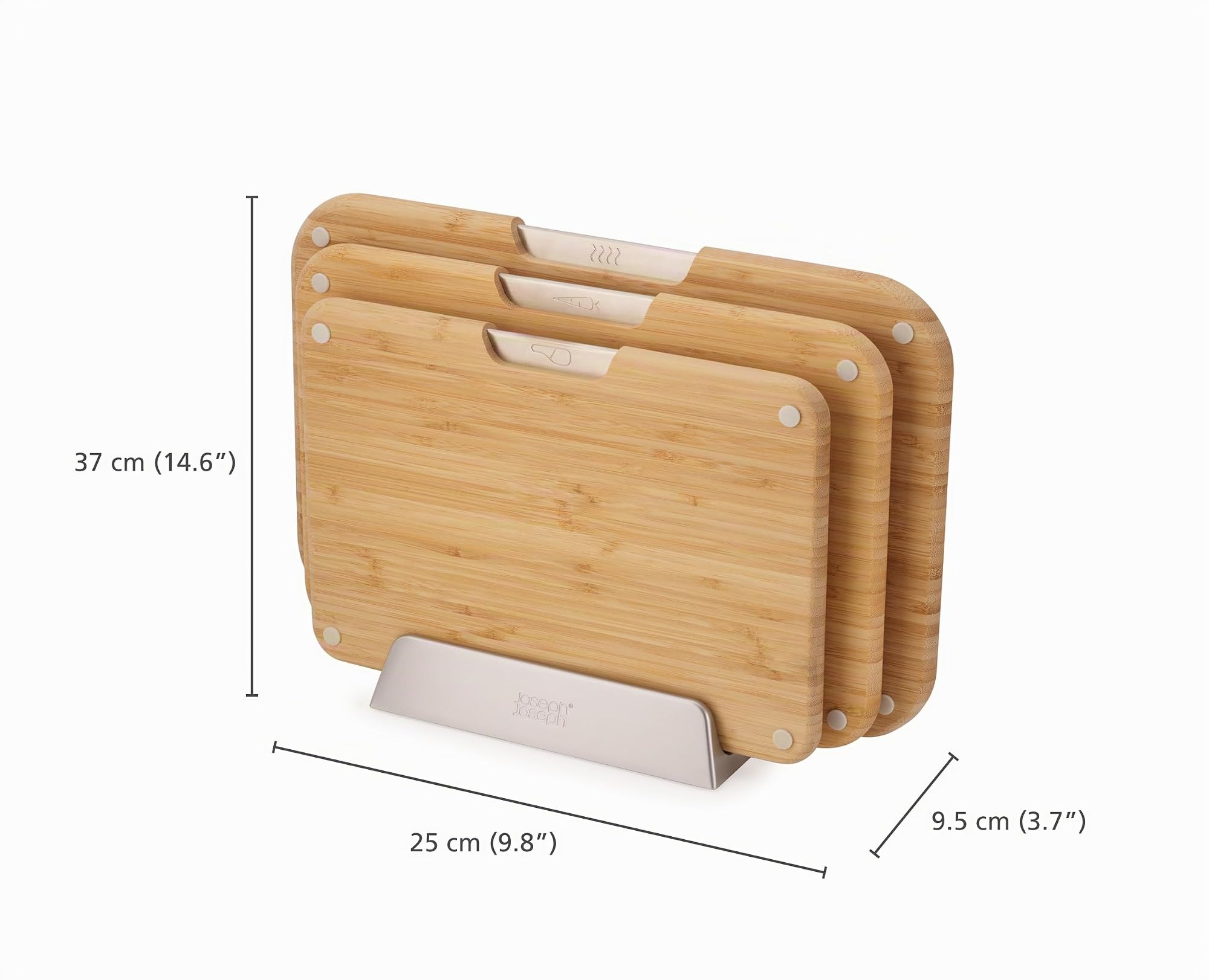 joseph-joseph-nest-ensemble-de-3-planches-d-couper-en-bambou-double-face-avec-su image 4