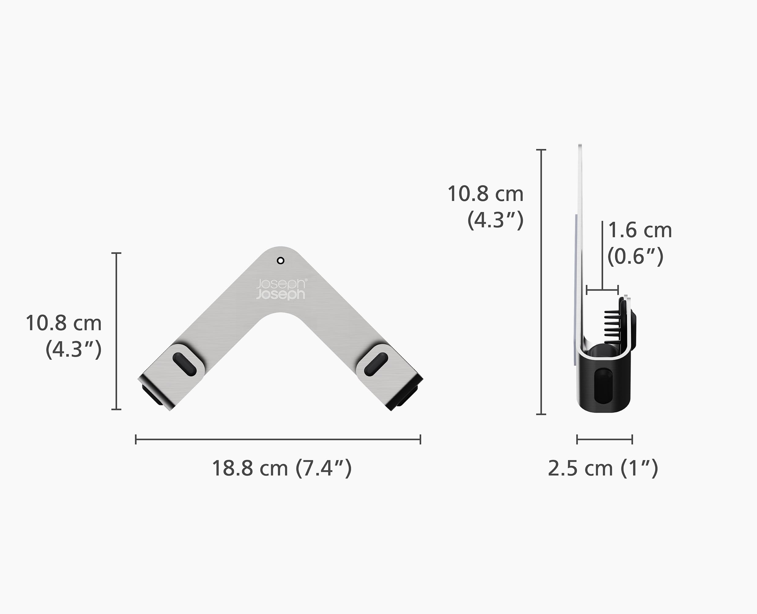 joseph-joseph-space-support-pour-couvercles-2-pi-ces-acier-inoxydable-jusqu-28-c image 3