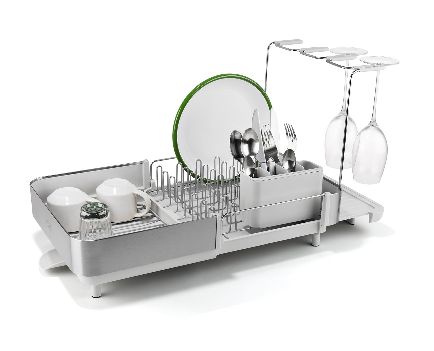 joseph-joseph-extend-steel-plus-gouttoir-extensible-en-acier-inoxydable-avec-por image 1