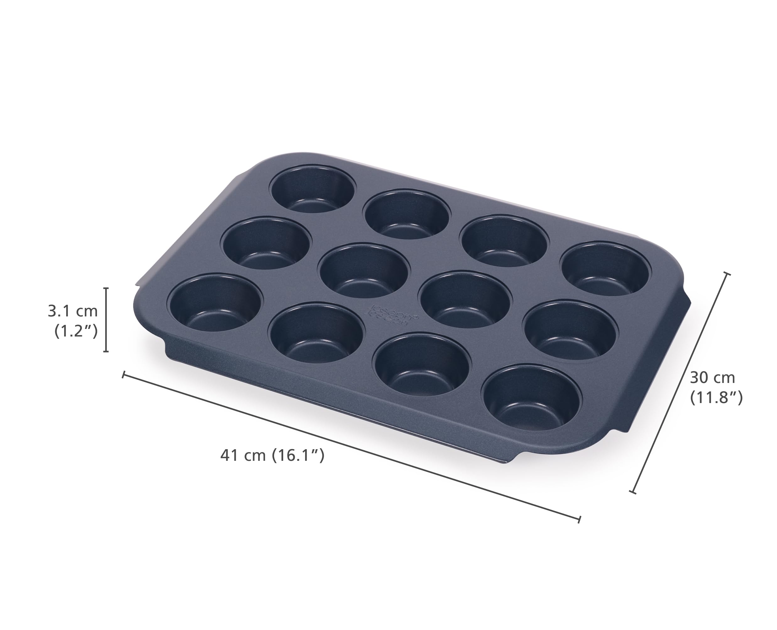 joseph-joseph-nest-plaque-muffins-antiadh-sive-12-tasses-acier-au-carbone-empila image 4