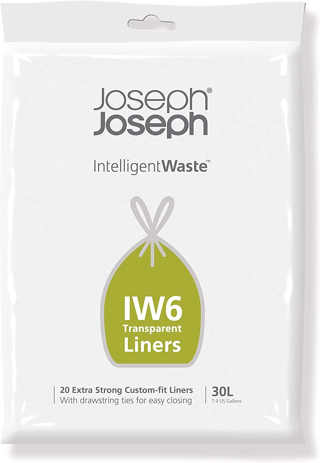 joseph-joseph-sacs-poubelle-compostables-4l-lot-de-50-transparent image 6