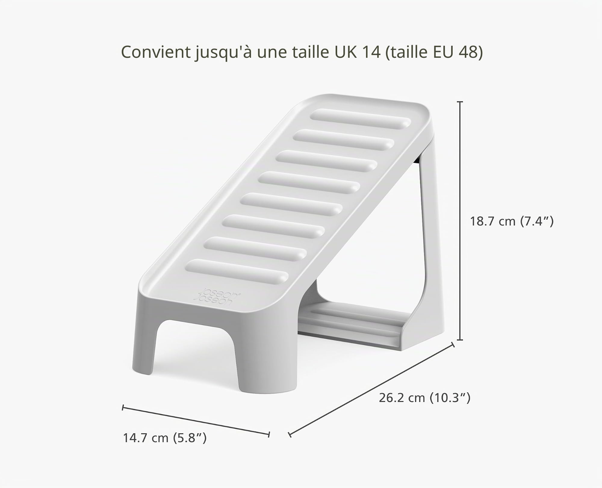 joseph-joseph-shoe-in-organisateur-de-chaussures-compact-avec-fentes-rabattables image 4
