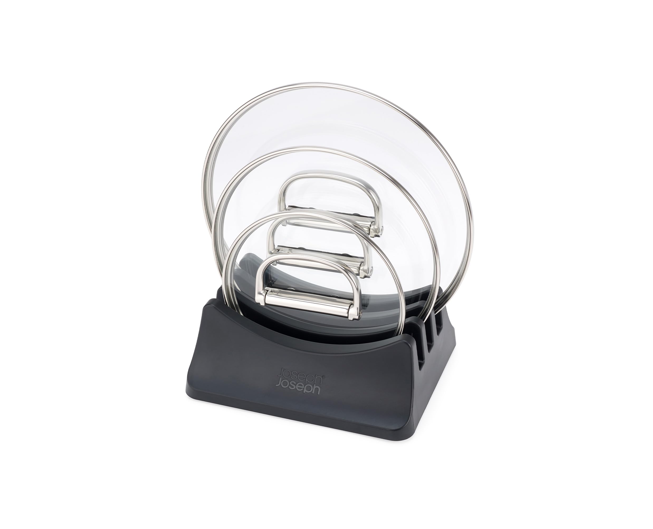 joseph-joseph-space-support-couvercles-rangement-pour-3-couvercles-avec-pieds-an image 1