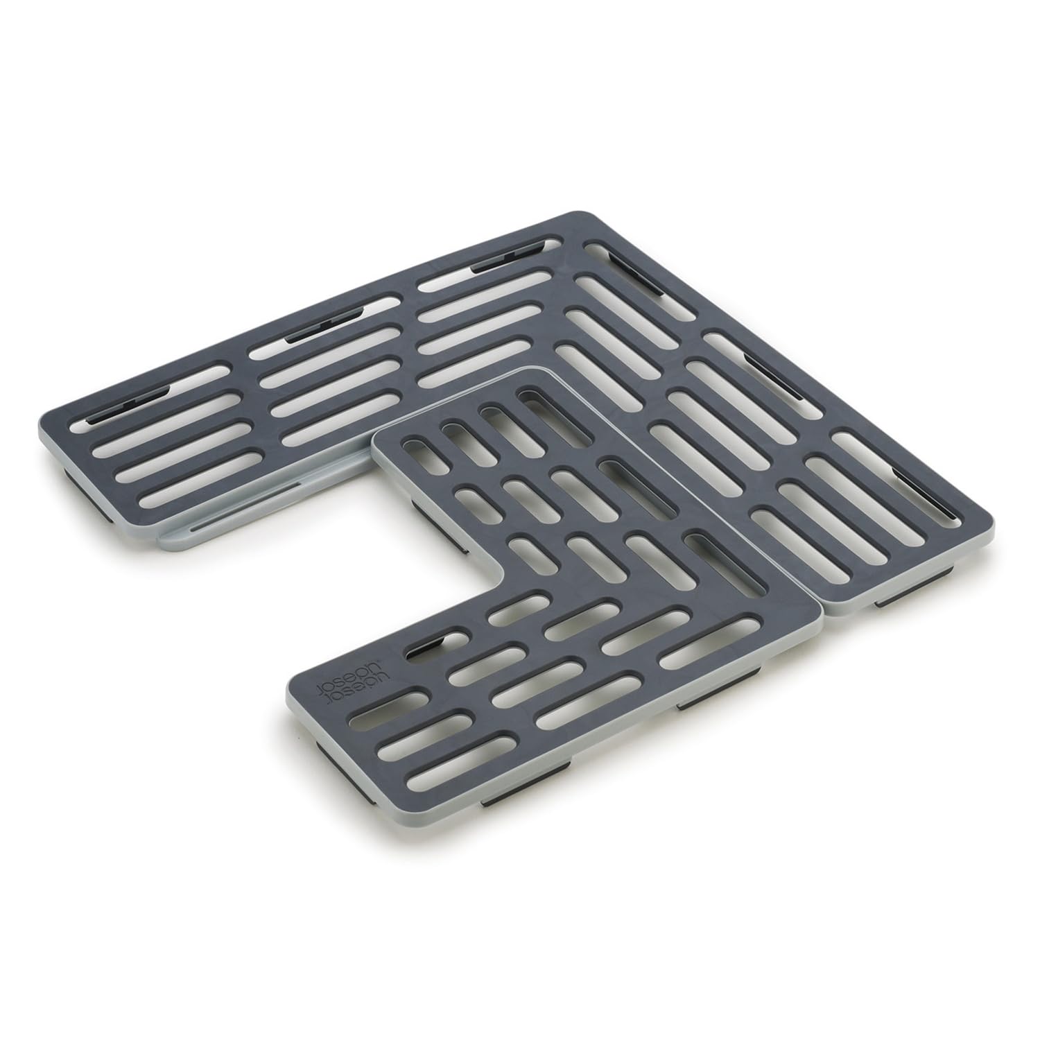 joseph-joseph-sink-saver-tapis-de-protection-d-vier-r-glable-en-2-pi-ces-gris image 1