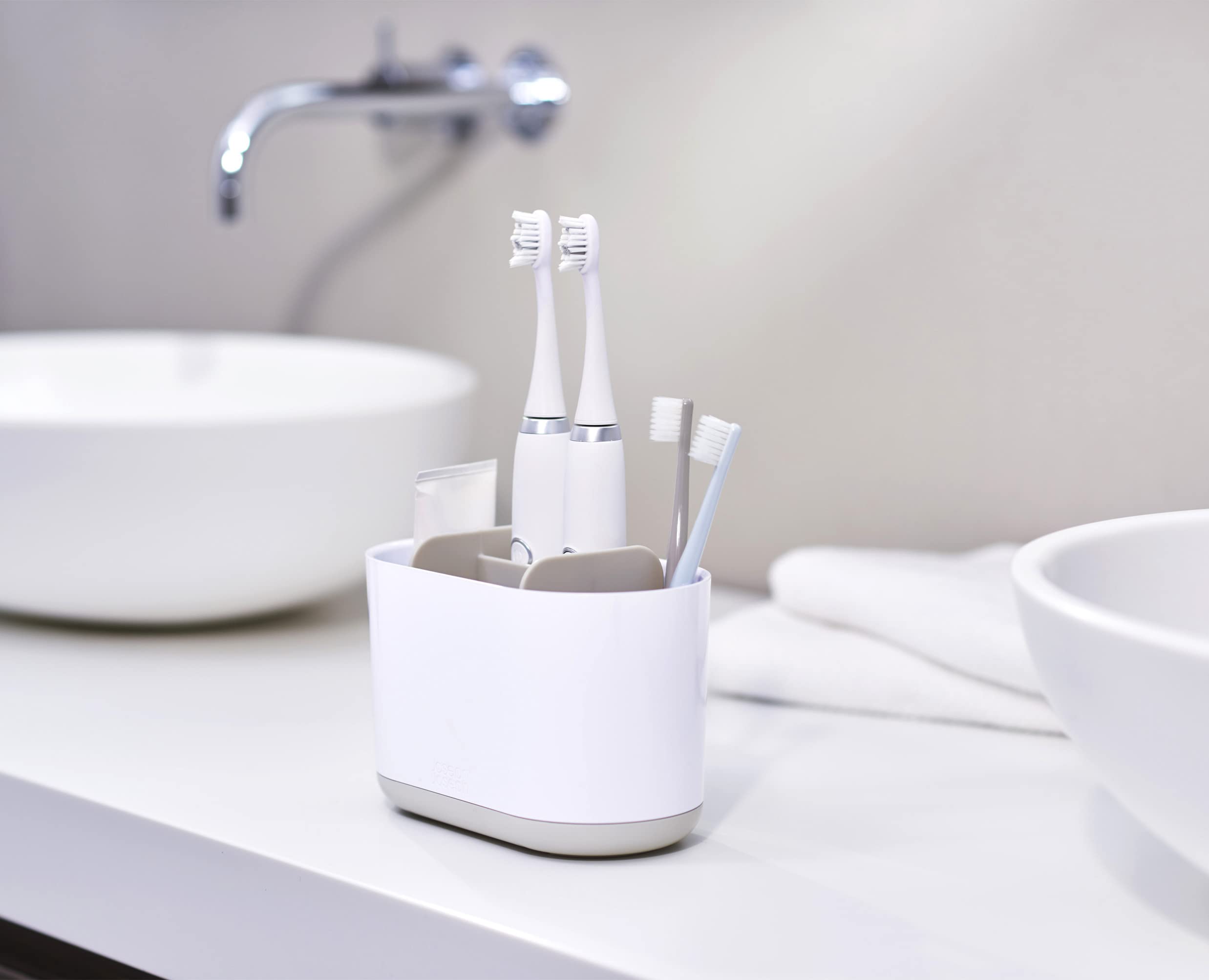 porte-brosse-dents-joseph-joseph-duo-amovible-grand-blanc image 5