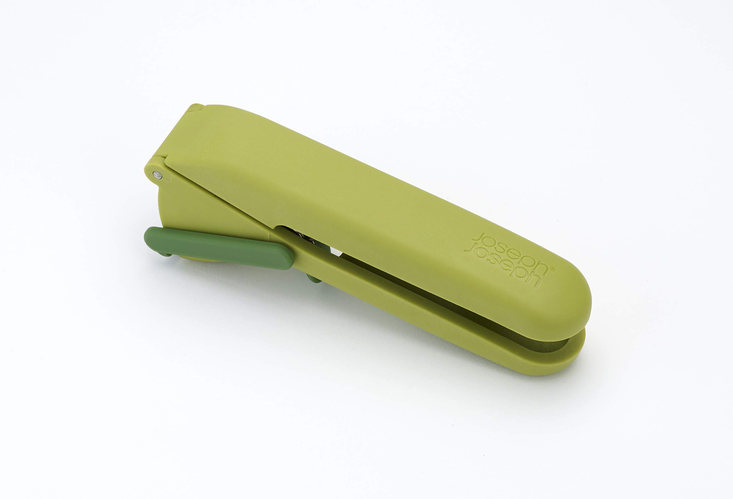 joseph-joseph-cleanforce-presse-ail-et-gingembre-avec-lame-d-essuyage-vert image 2