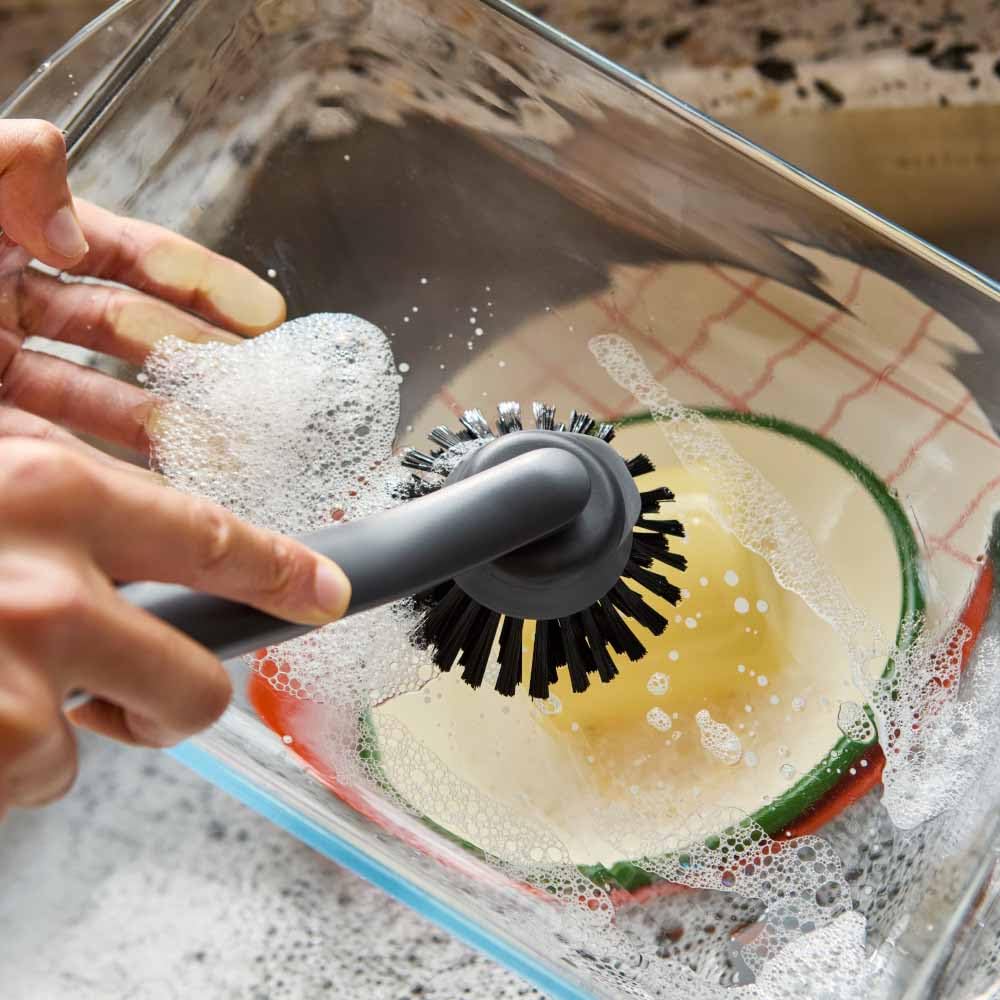 joseph-joseph-sinktech-set-brosse-vaisselle-et-ponge-avec-support-en-acier-inoxy image 6