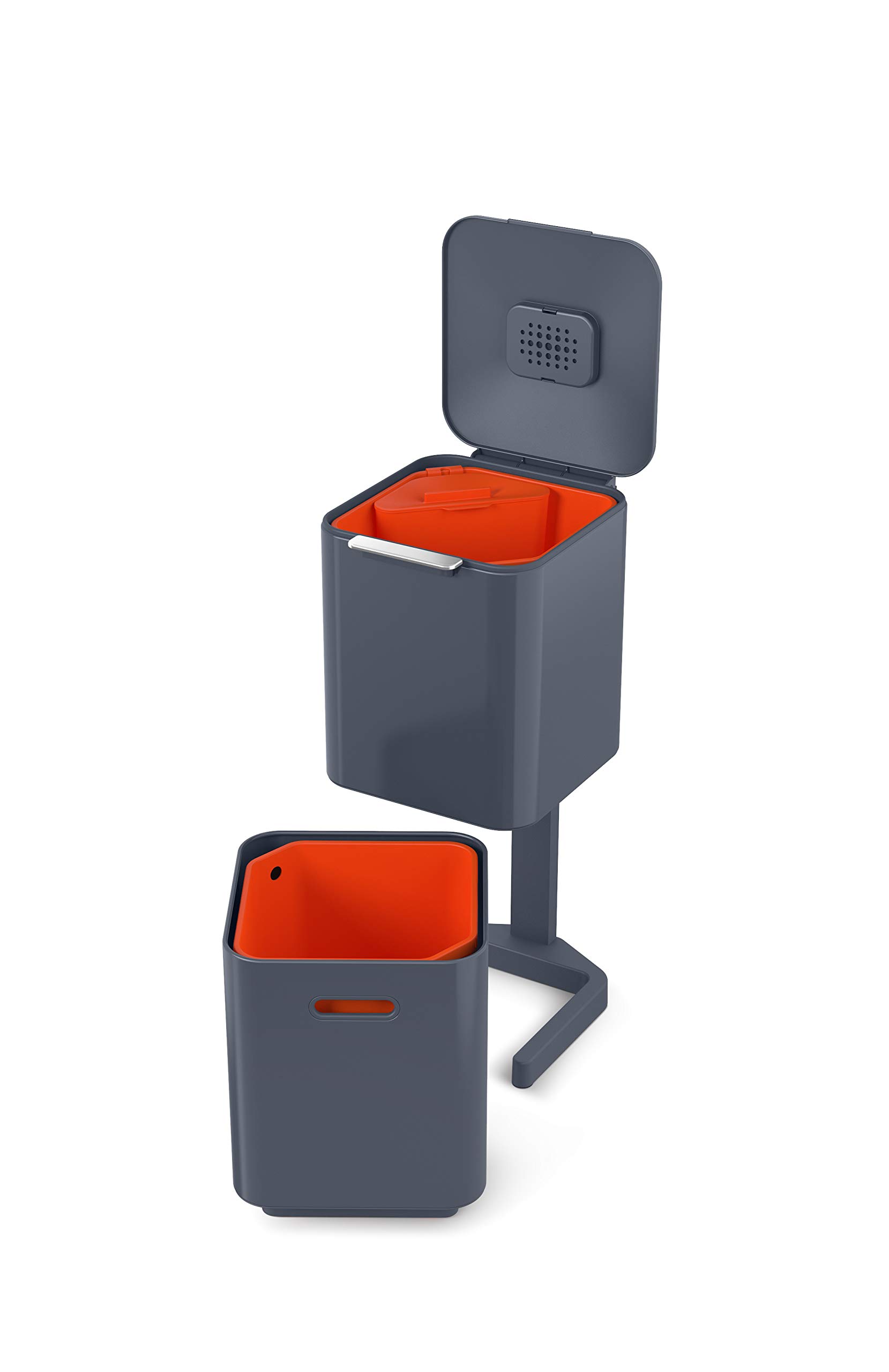 joseph-joseph-totem-compact-40-l-poubelle-double-compartiment-avec-filtres-charb image 8