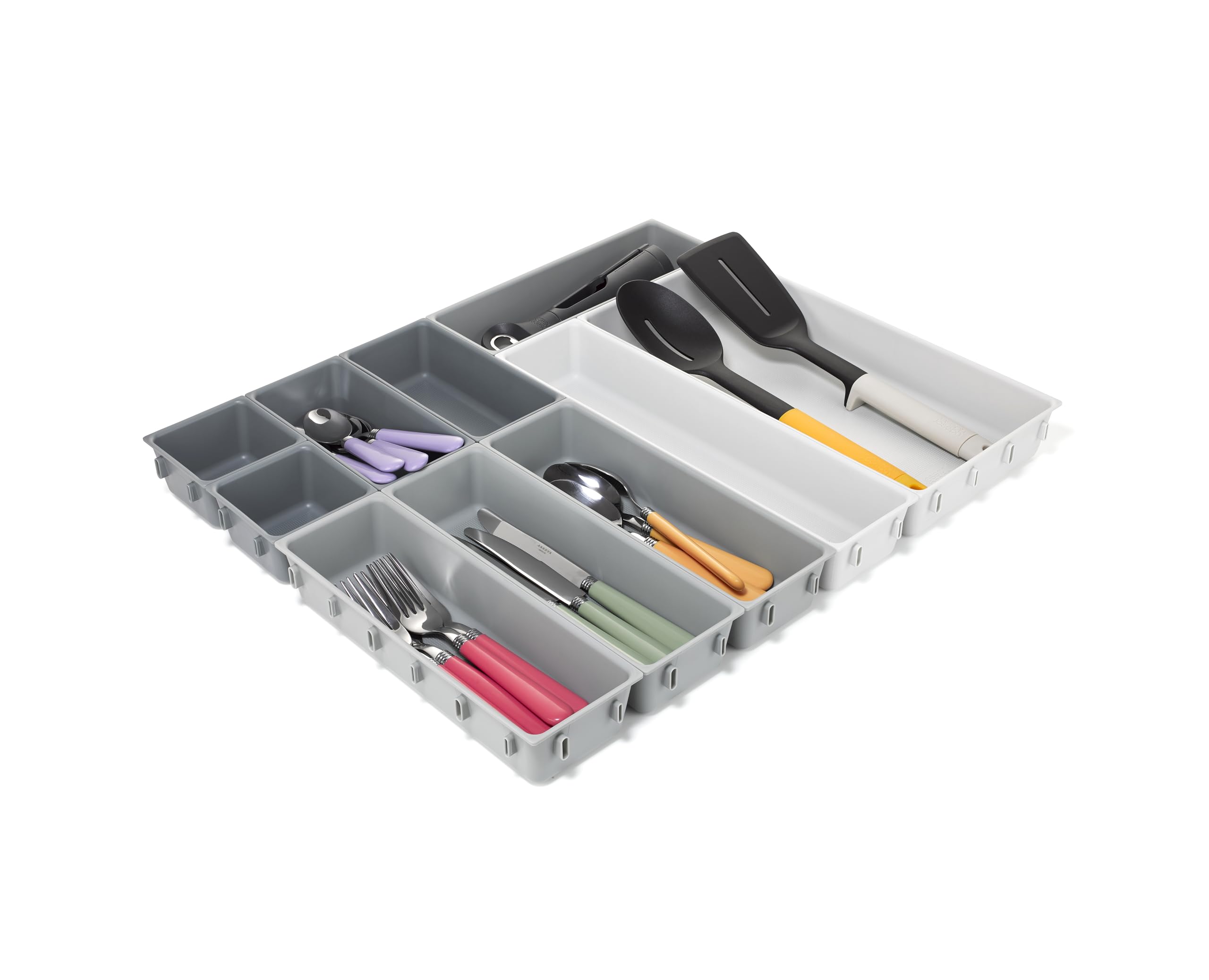 joseph-joseph-blox-ensemble-de-7-compartiments-de-rangement-modulaires-gris image 6