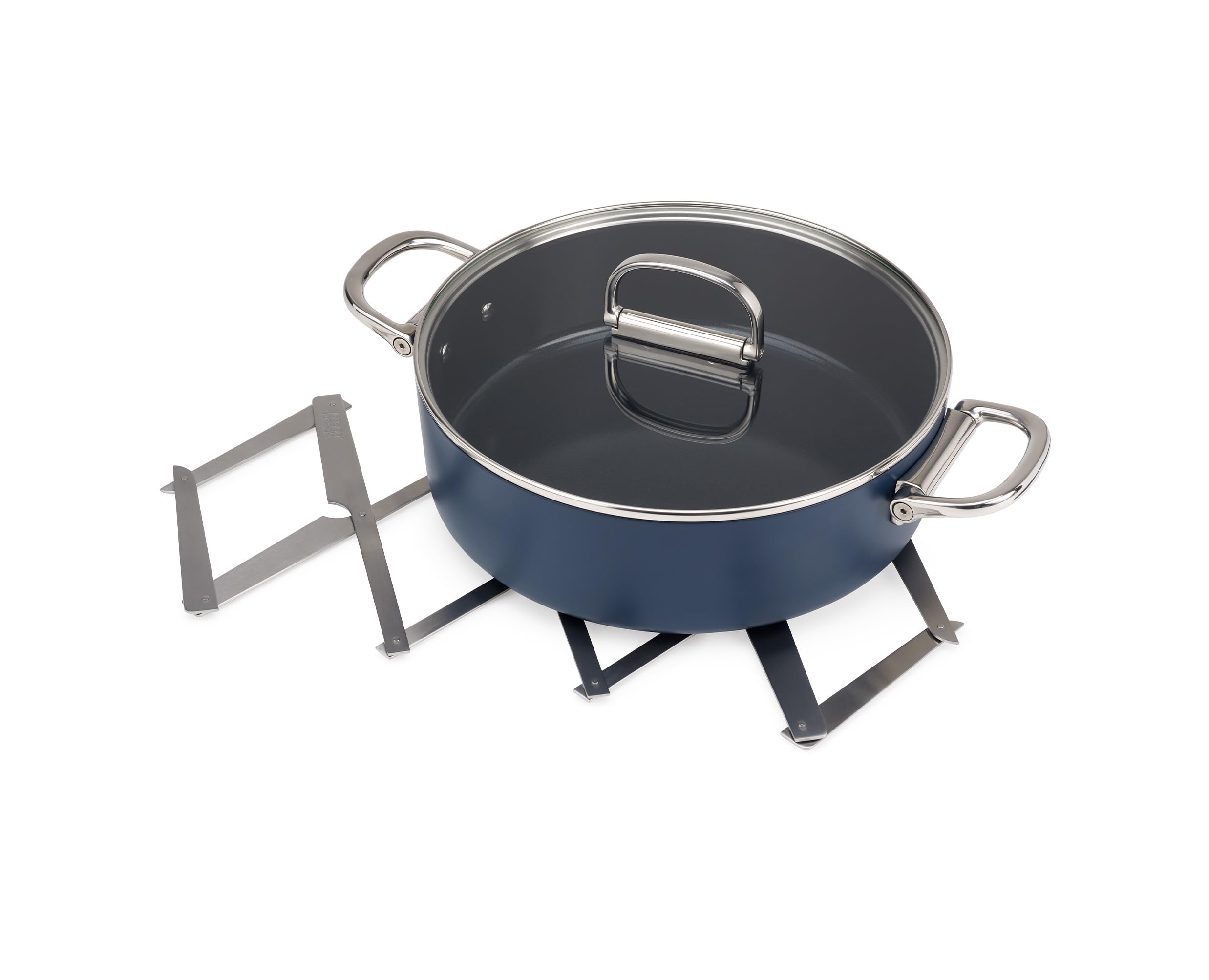 joseph-joseph-space-dessous-de-plat-extensible-et-pliable-en-acier-inoxydable-r- image 1