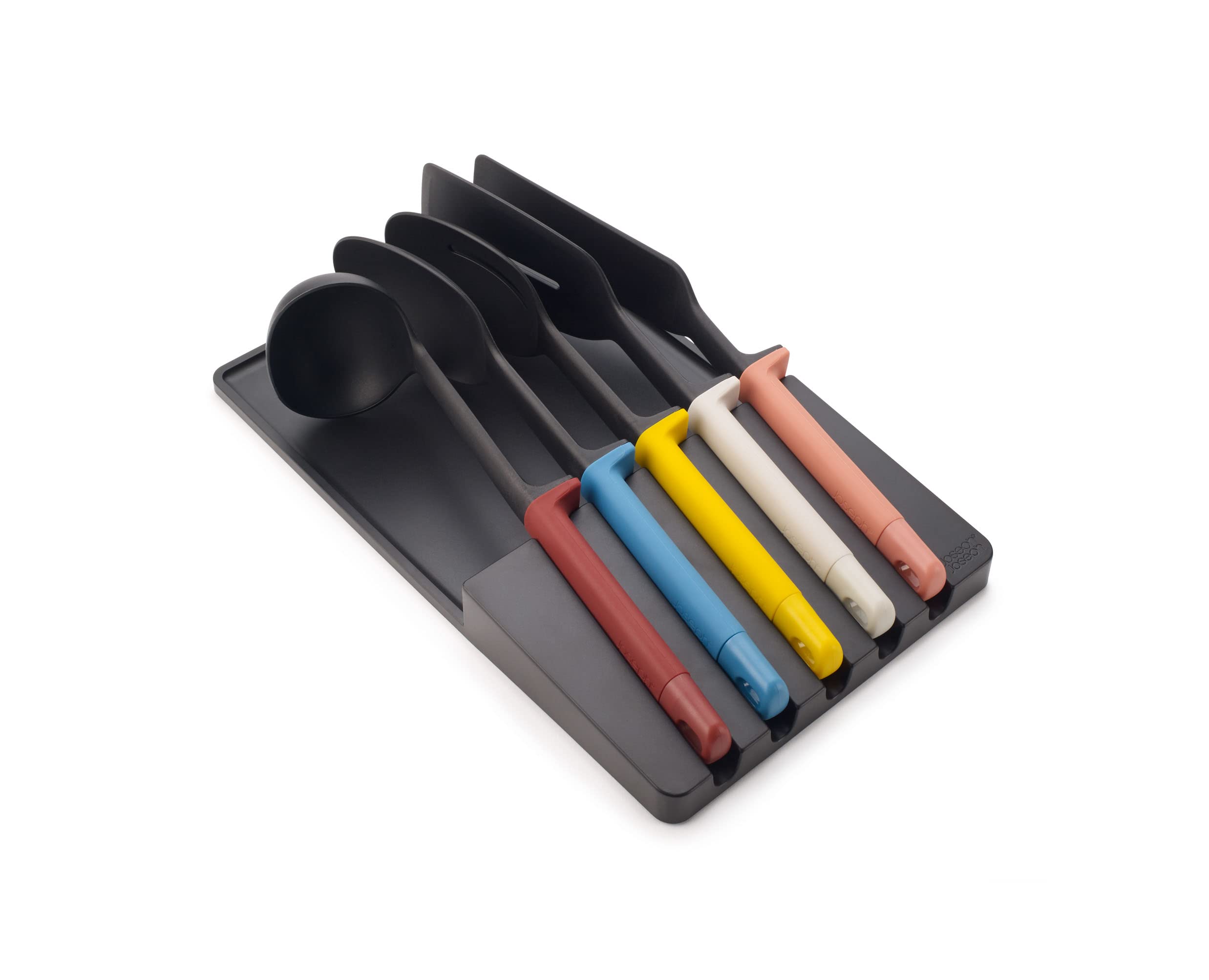joseph-joseph-elevate-utensils-store-ensemble-de-5-ustensiles-avec-bac-de-rangem image 4