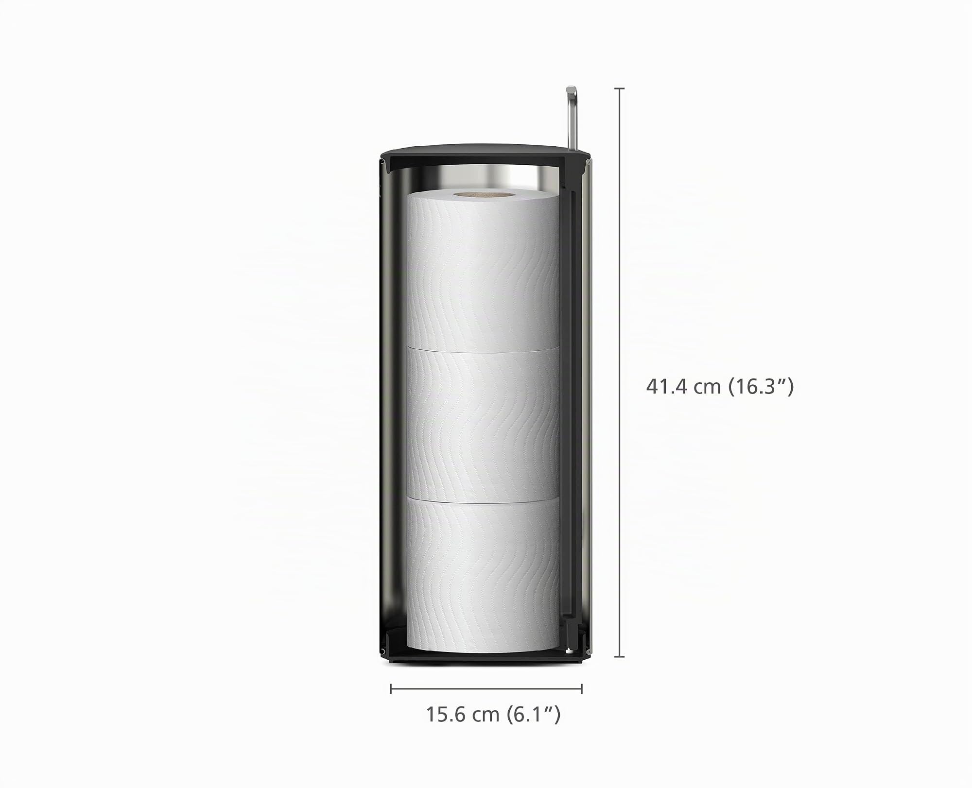 joseph-joseph-easystore-luxe-porte-rouleau-de-papier-toilette-avec-couvercle-aci image 5