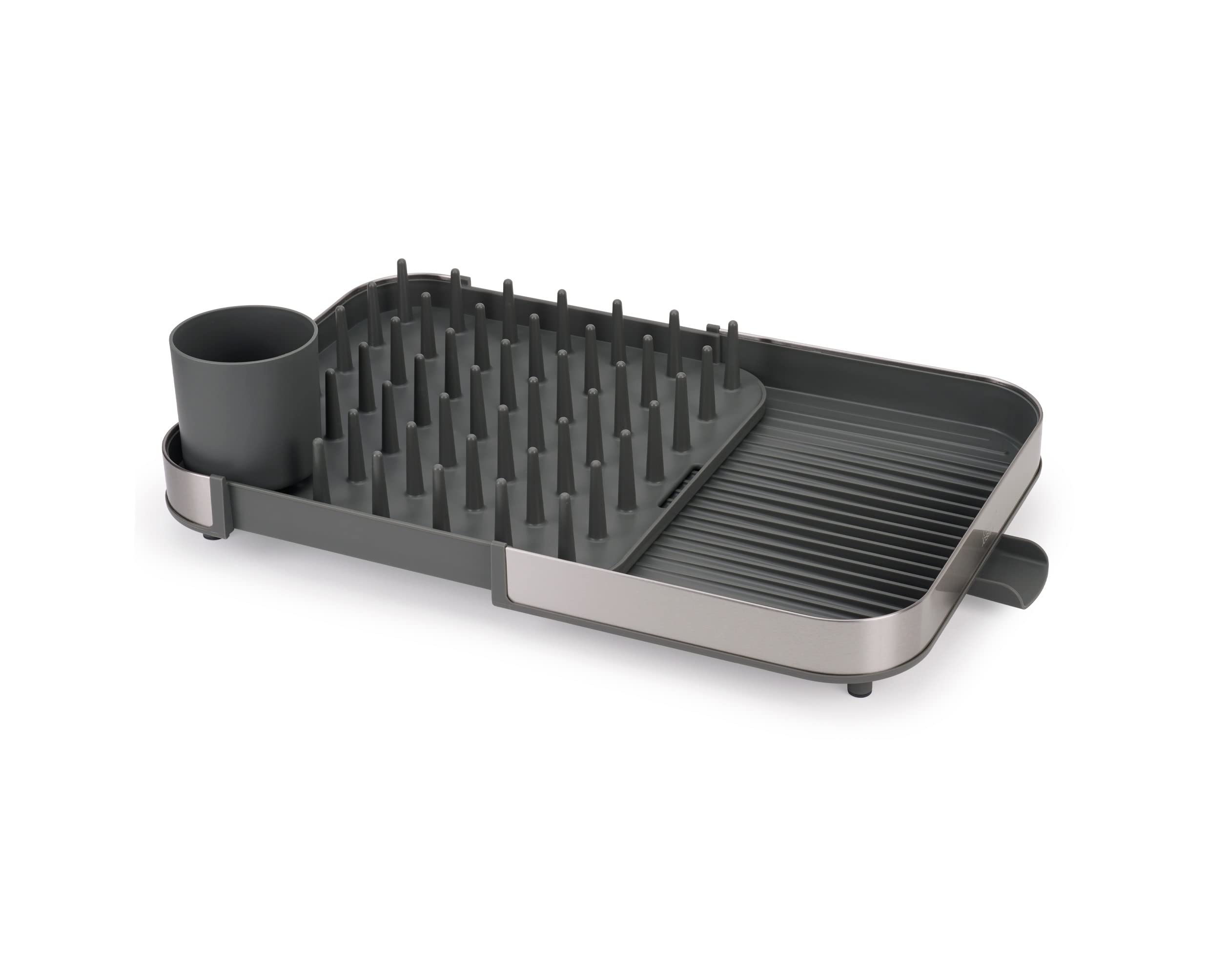 joseph-joseph-duo-gouttoir-vaisselle-extensible-avec-porte-couverts-amovible-aci image 2