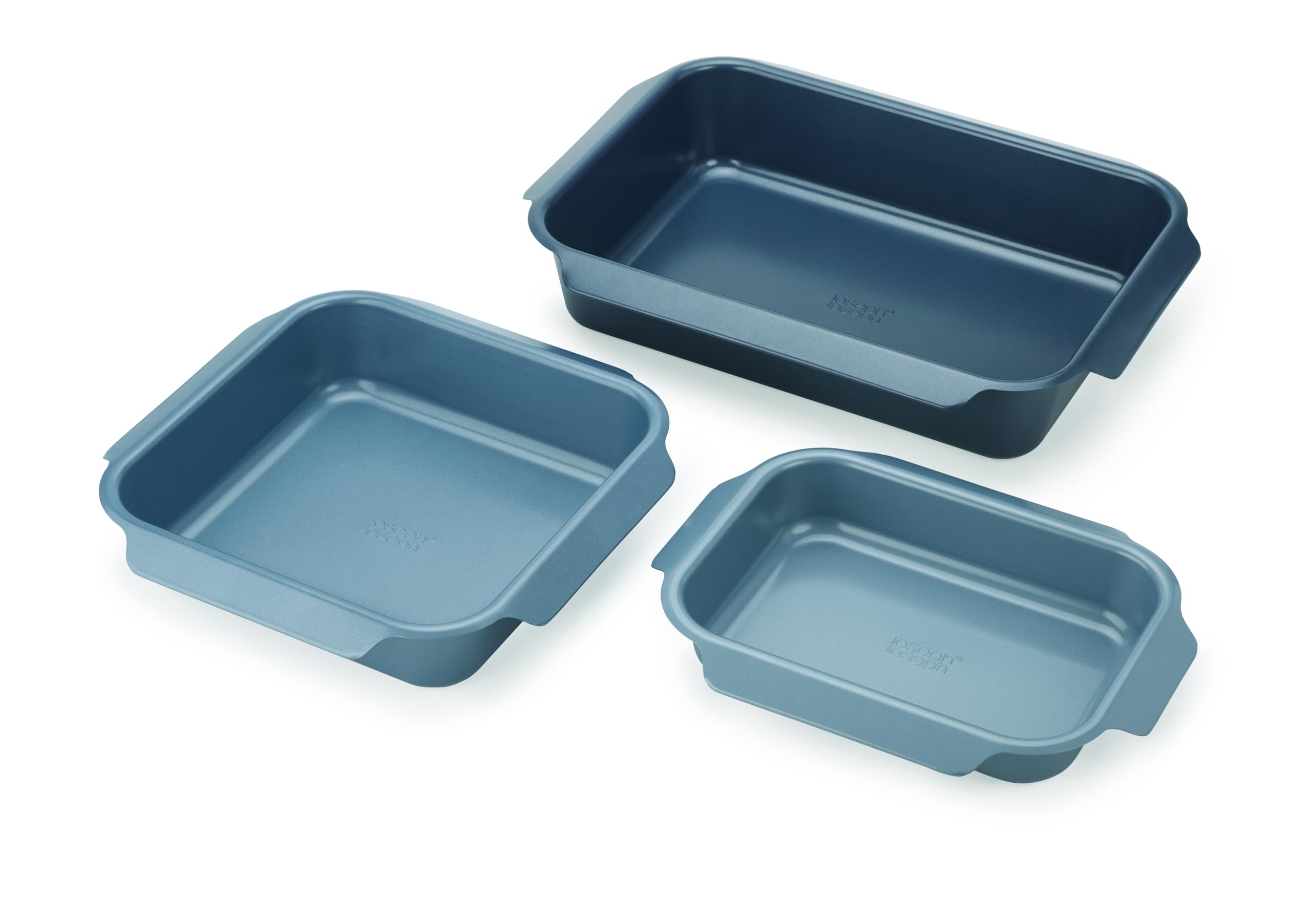 joseph-joseph-nest-lot-de-3-plats-r-tir-antiadh-sifs-acier-au-carbone-bleu image 2