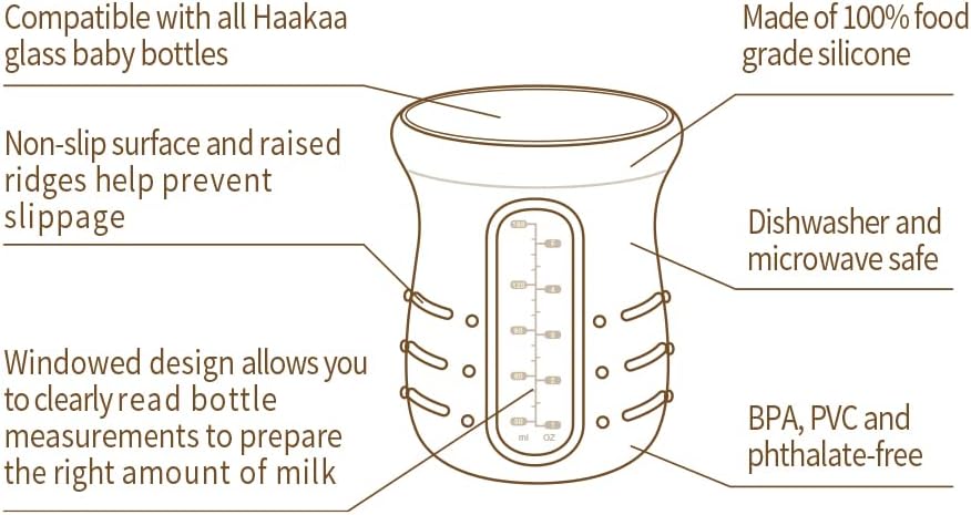 haakaa-housse-en-silicone-pour-biberon-en-verre image 4
