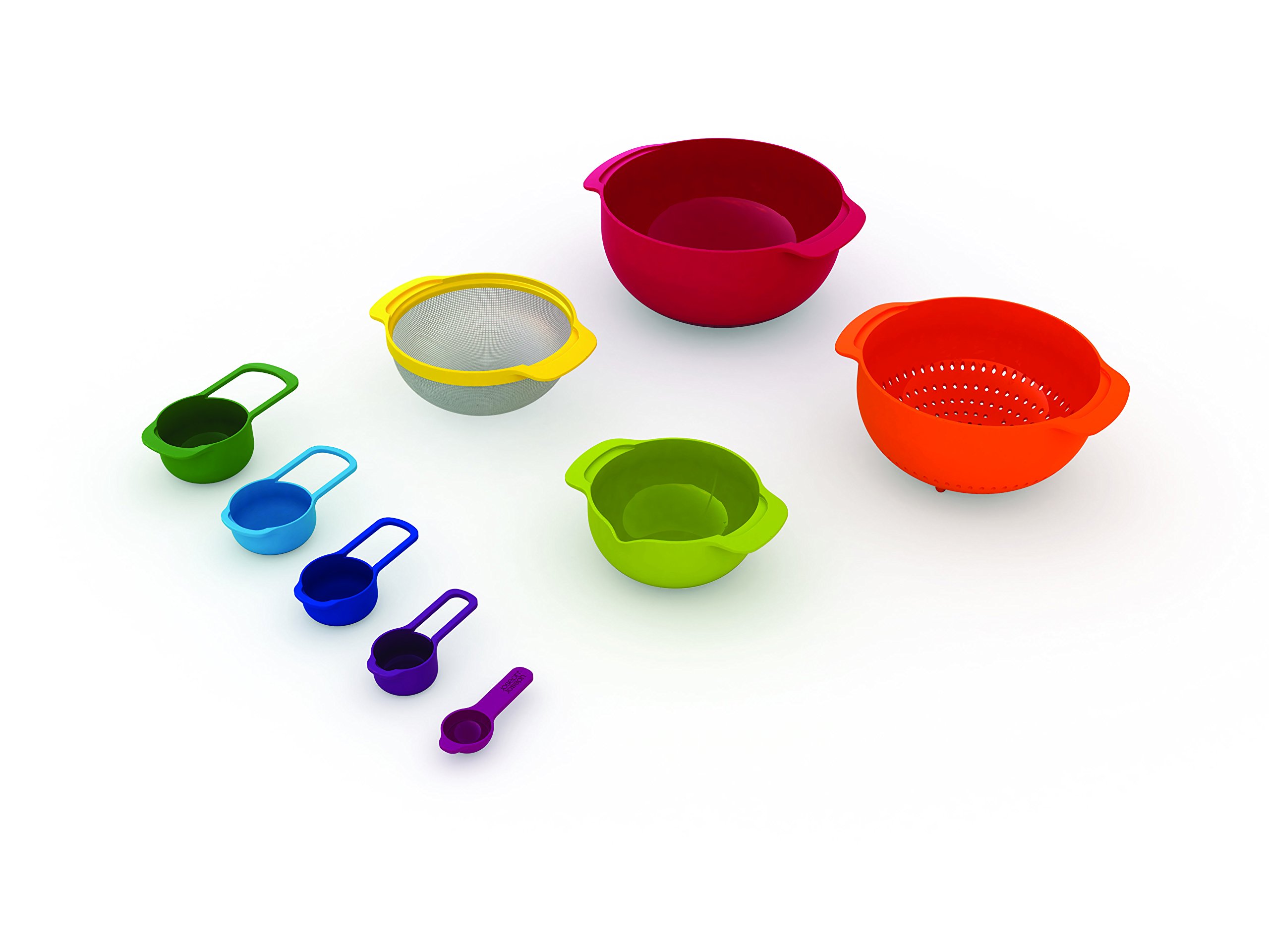 joseph-joseph-nest-9-plus-set-de-9-bols-embo-tables-avec-passoires-tamis-et-tass image 2