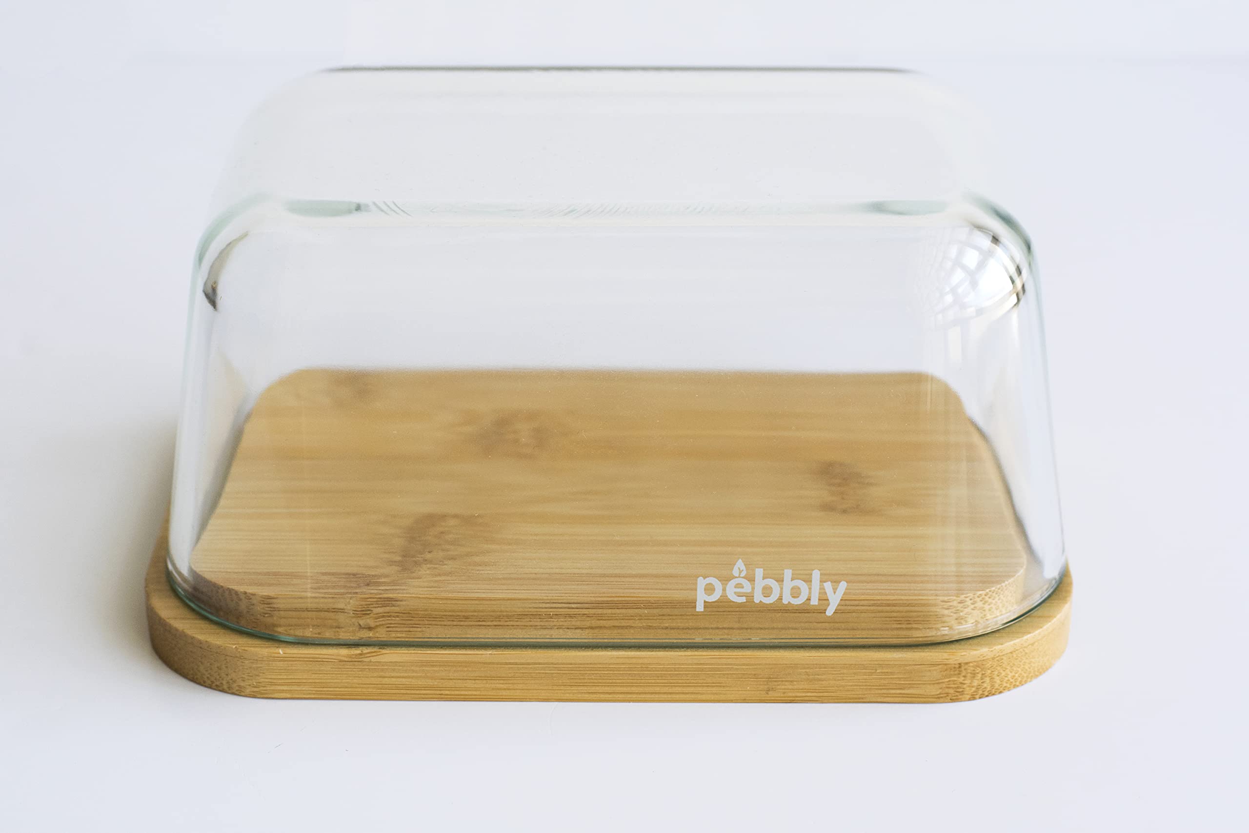 pebbly-beurrier-en-verre-et-bambou-avec-couteau-beurre-conservation-optimale-pou image 3
