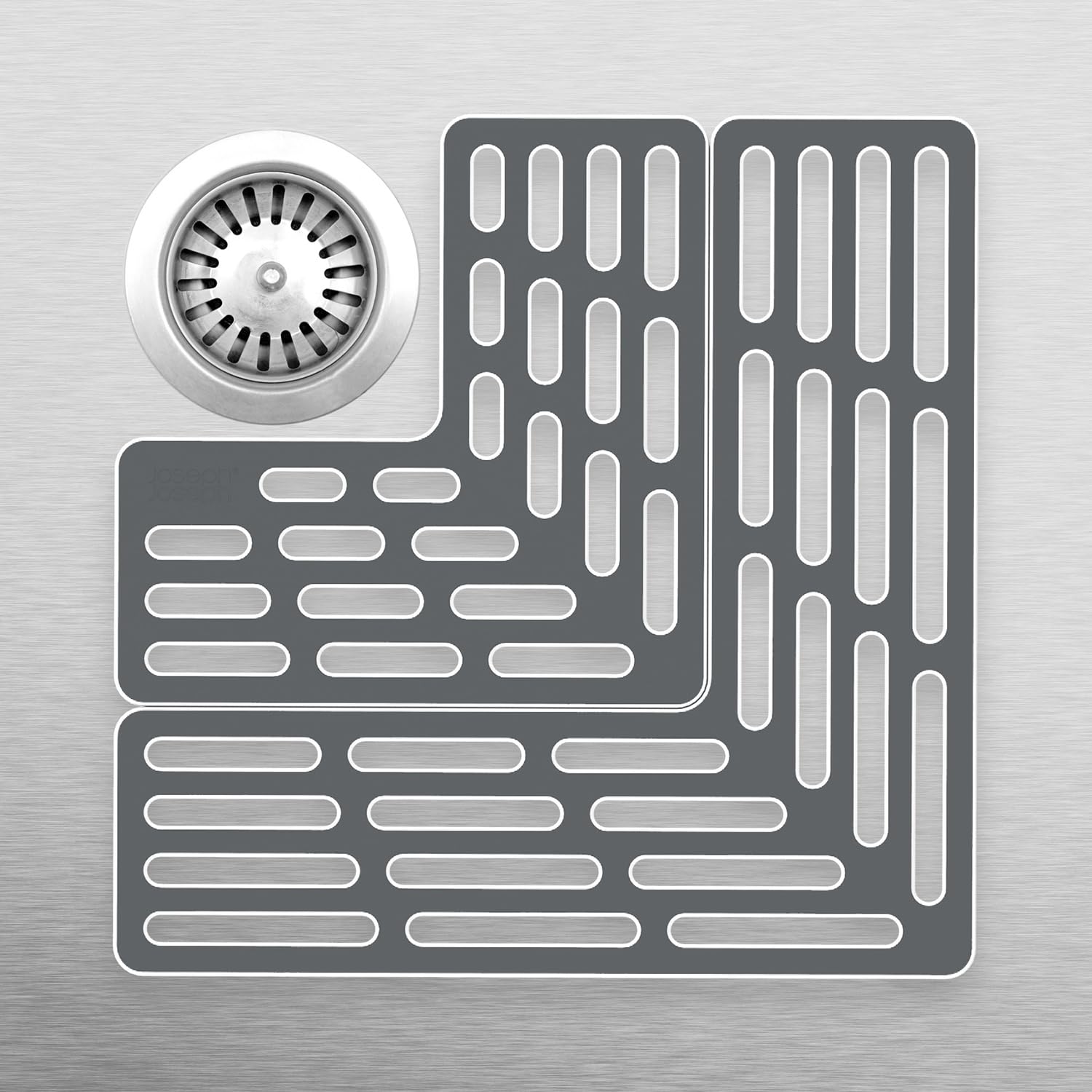 joseph-joseph-sink-saver-tapis-de-protection-d-vier-r-glable-en-2-pi-ces-gris image 3