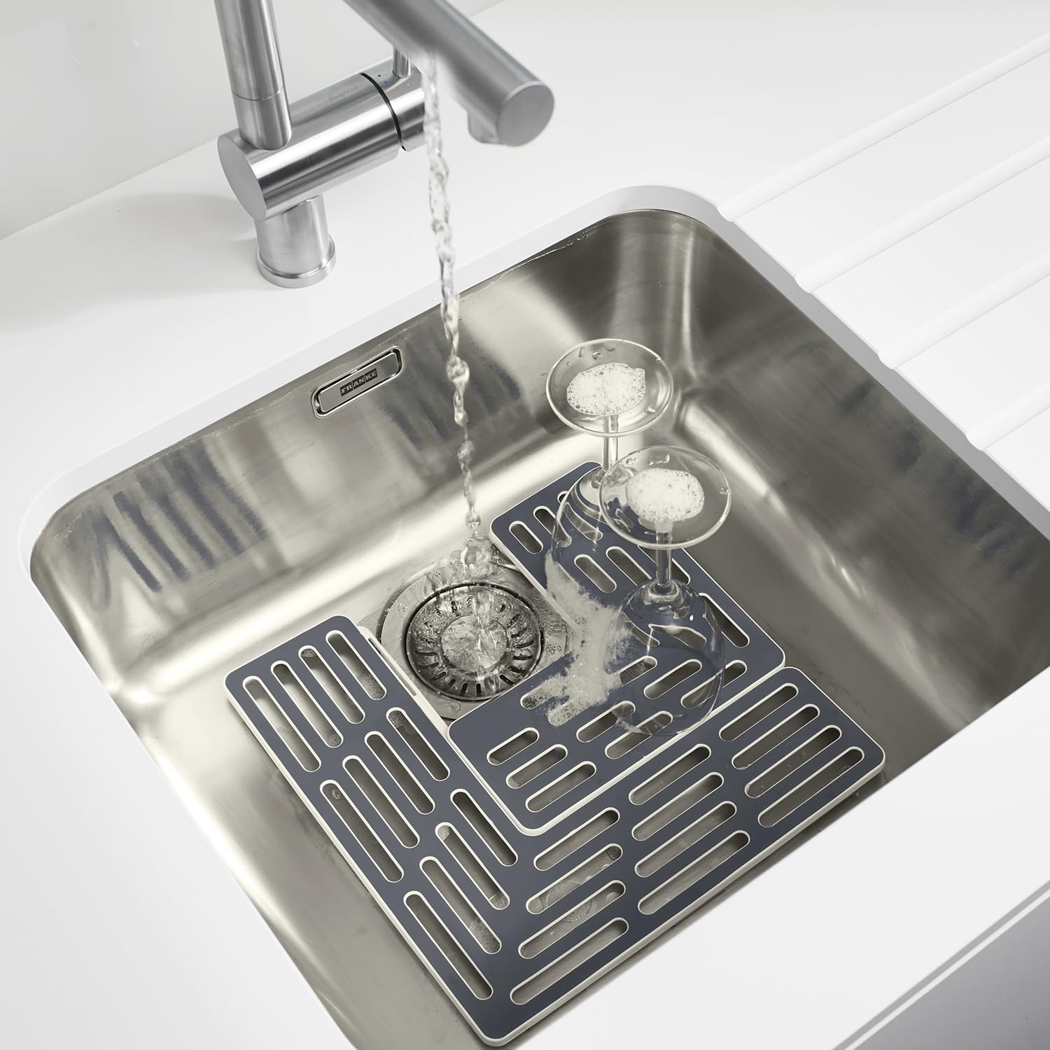 joseph-joseph-sink-saver-tapis-de-protection-d-vier-r-glable-en-2-pi-ces-gris image 7