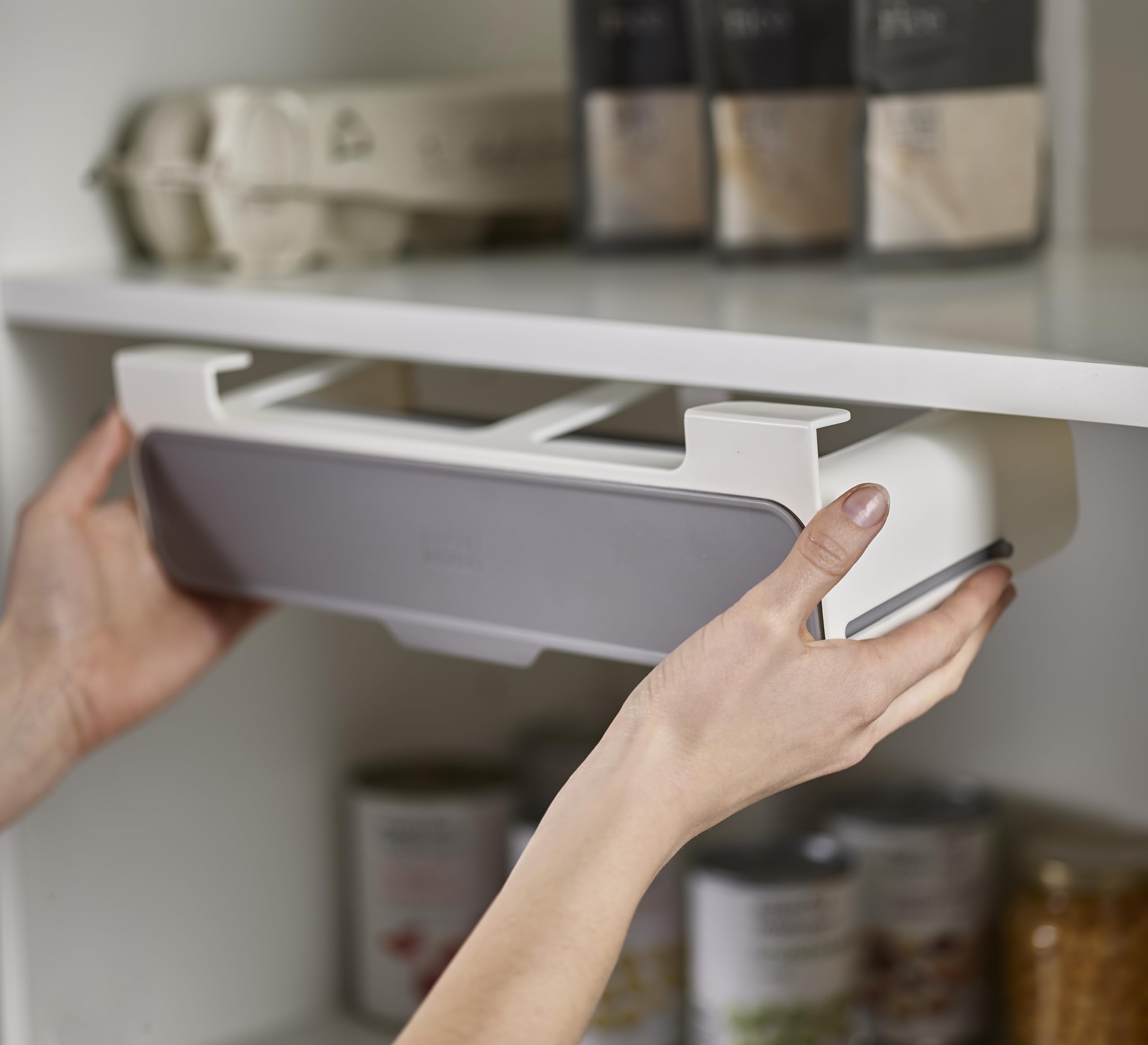 joseph-joseph-cupboardstore-support-sous-tag-re-avec-tiroir-pour-pices-gris image 2