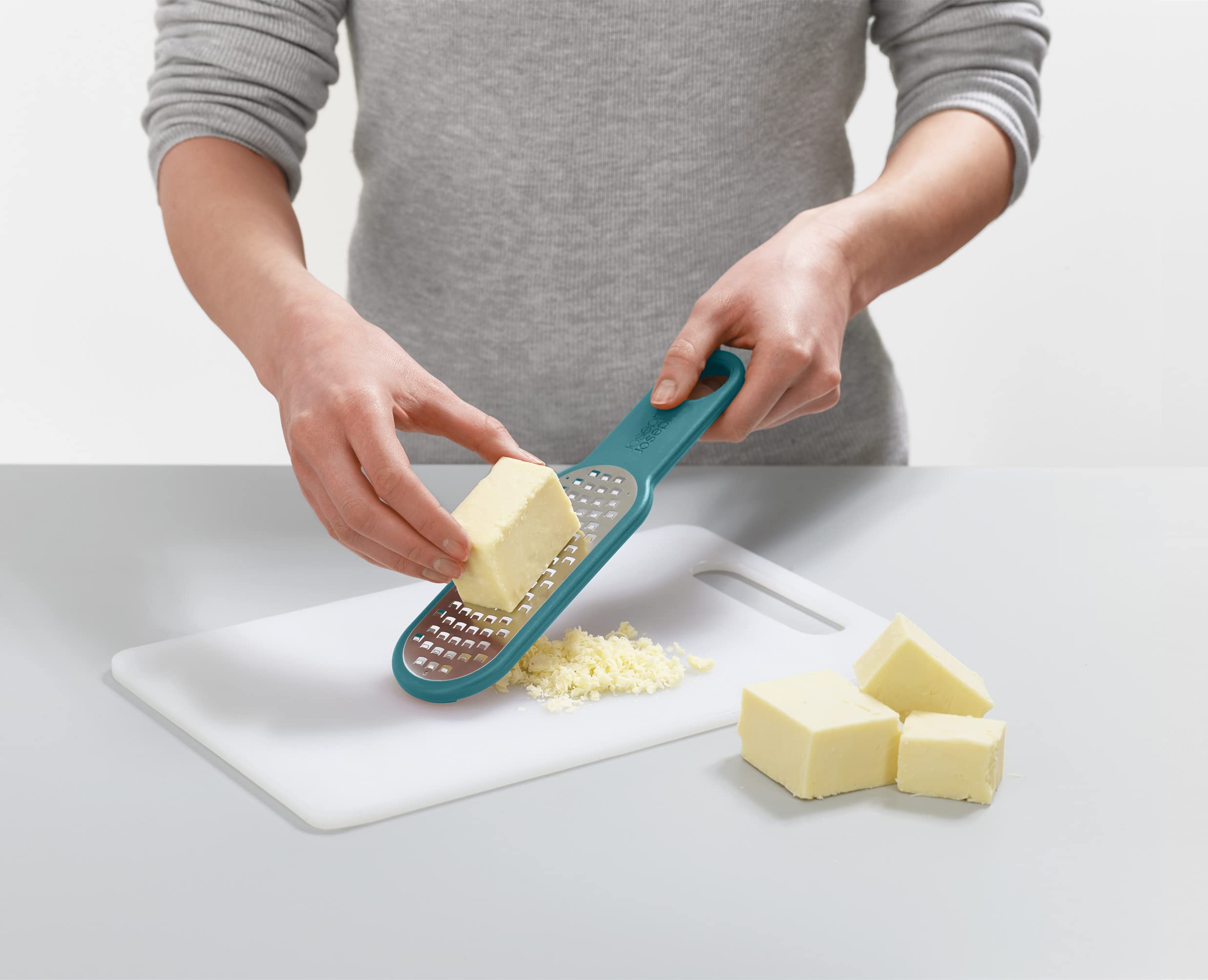 joseph-joseph-duo-set-de-2-r-pes-de-cuisine-lame-inox-grossi-re-et-fine-opale-ve image 3