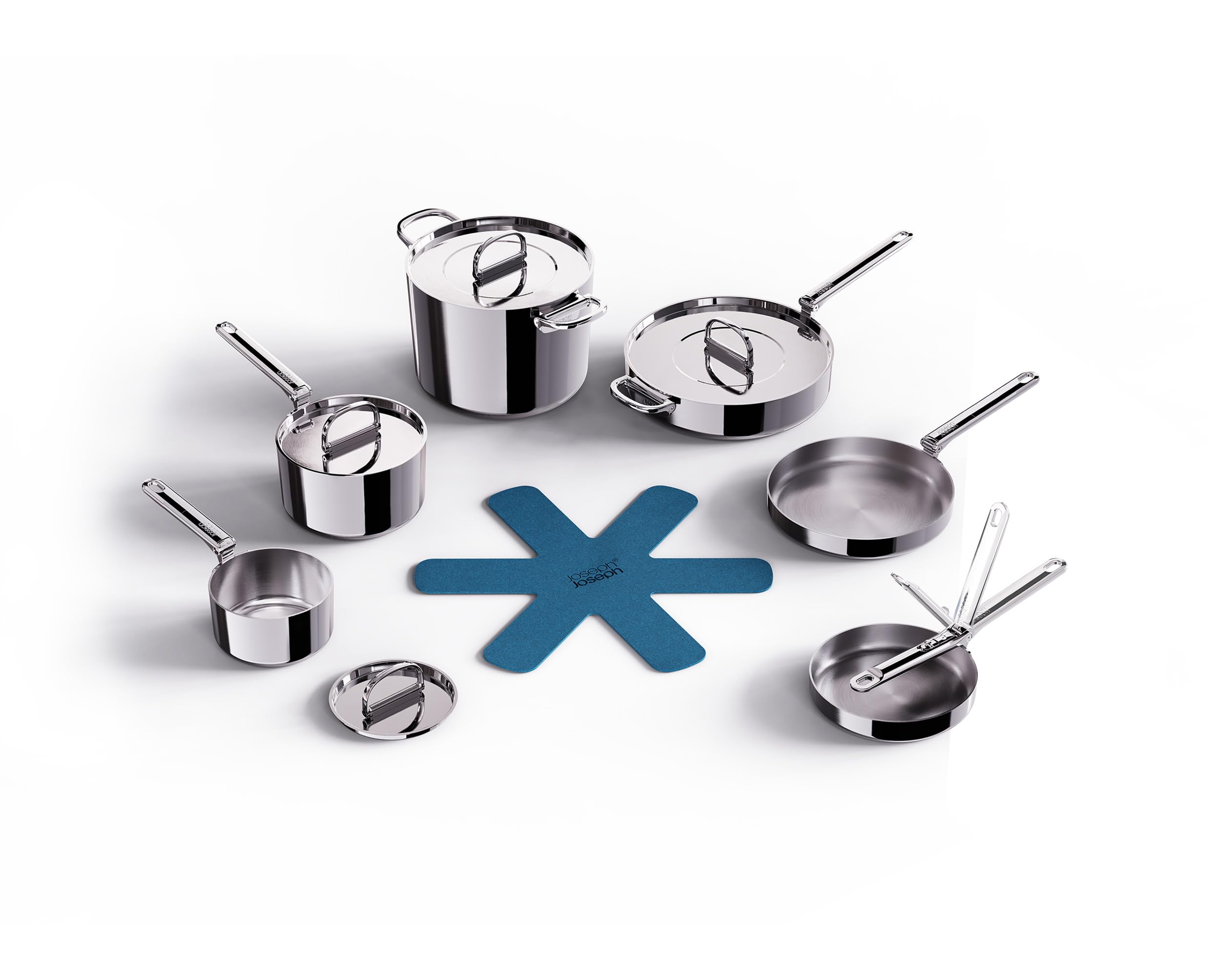 joseph-joseph-space-steel-set-de-3-casseroles-en-inox-avec-poign-es-pliantes-et- image 8