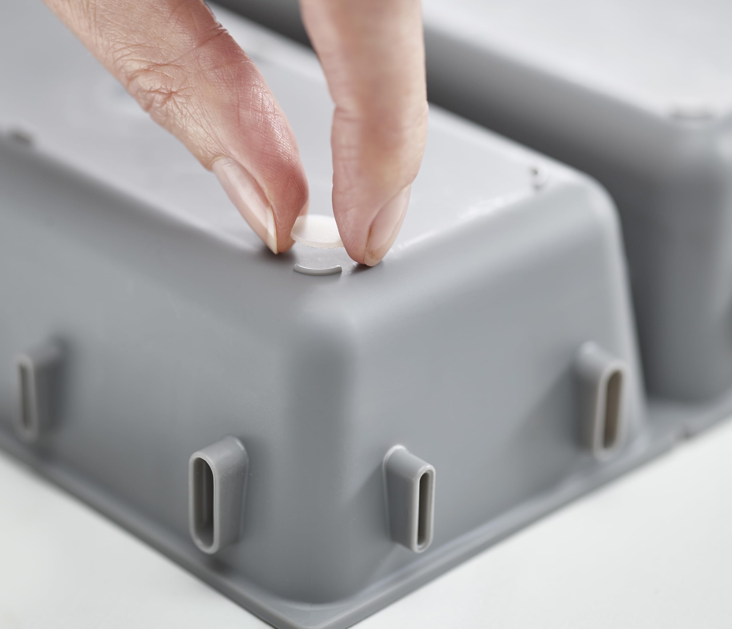 joseph-joseph-blox-ensemble-de-7-compartiments-de-rangement-modulaires-gris image 3