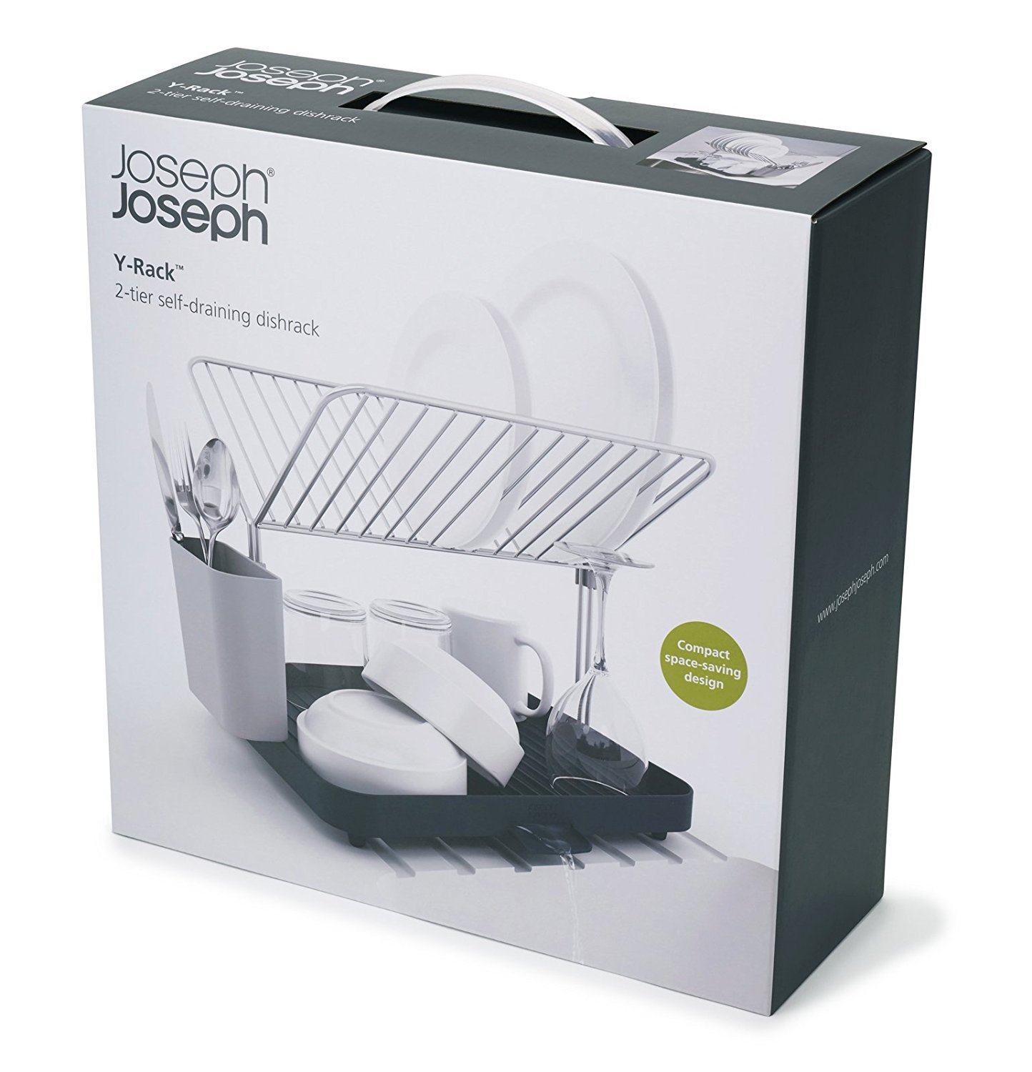 joseph-joseph-y-rack-gouttoir-vaisselle-2-niveaux-gris-grande-capacit-pour-casse image 5