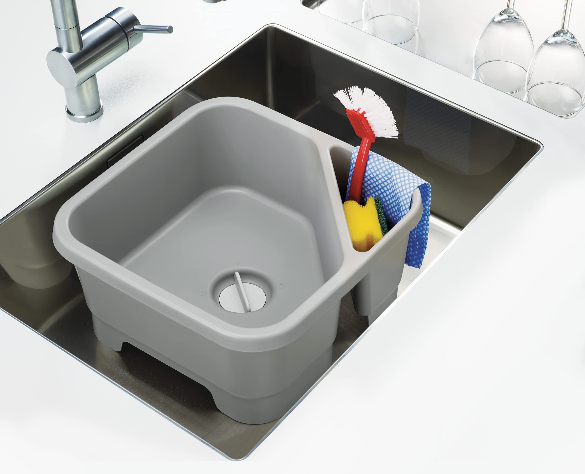 joseph-joseph-duo-bol-vaisselle-carr-pour-lavabo-de-cuisine-avec-compartiment-co image 7
