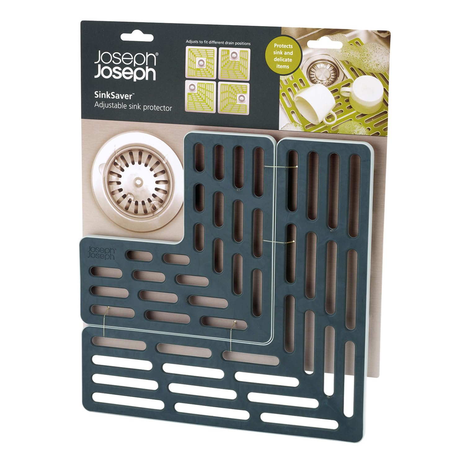 joseph-joseph-sink-saver-tapis-de-protection-d-vier-r-glable-en-2-pi-ces-gris image 6