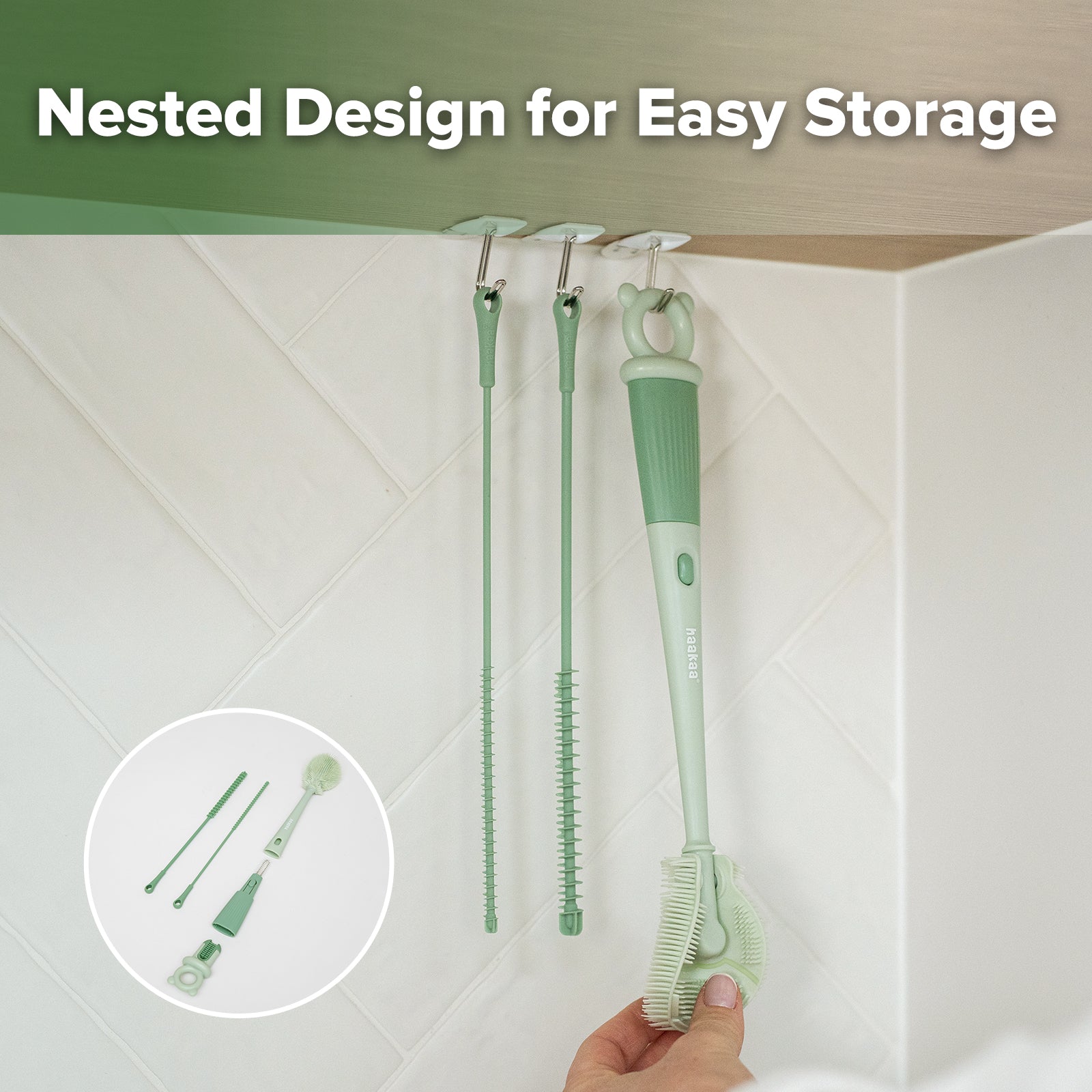haakaa-coffret-de-5-brosses-de-nettoyage-multiusage image 8