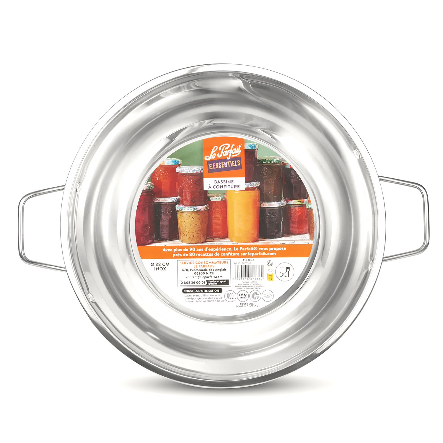 bassine-confiture-en-inox-le-parfait-essentials-9l-compatible-induction image 2