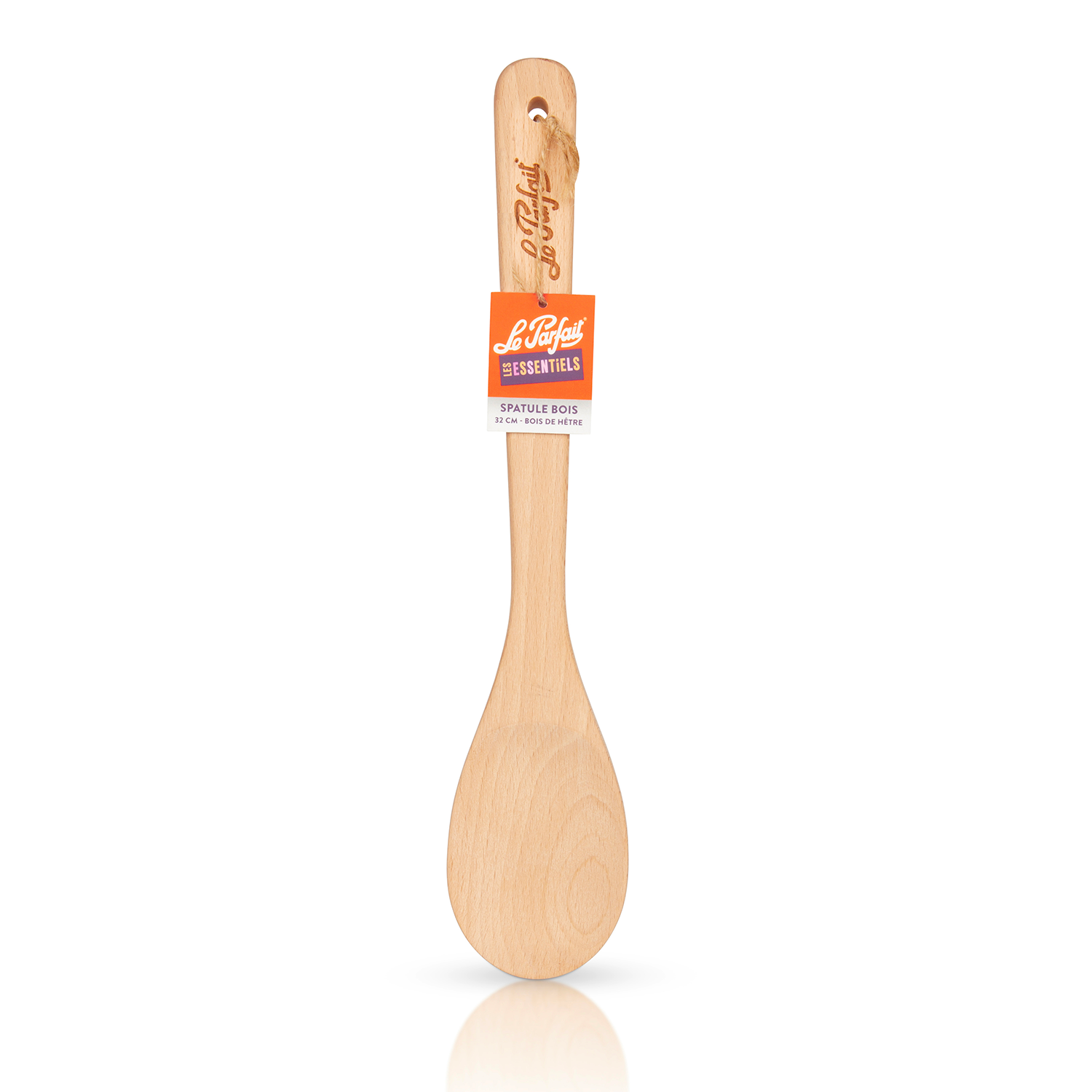 le-parfait-spatule-en-bois-de-h-tre-lot-de-2-spatules-32-cm-et-50-cm-pour-cuisin image 1