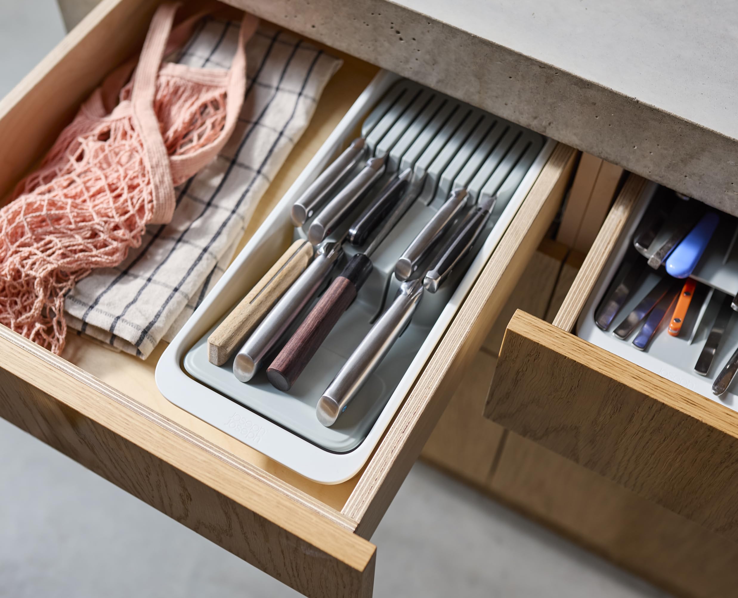 joseph-joseph-drawerstore-organiseur-de-tiroir-2-niveaux-pour-16-couteaux-d-mont image 3