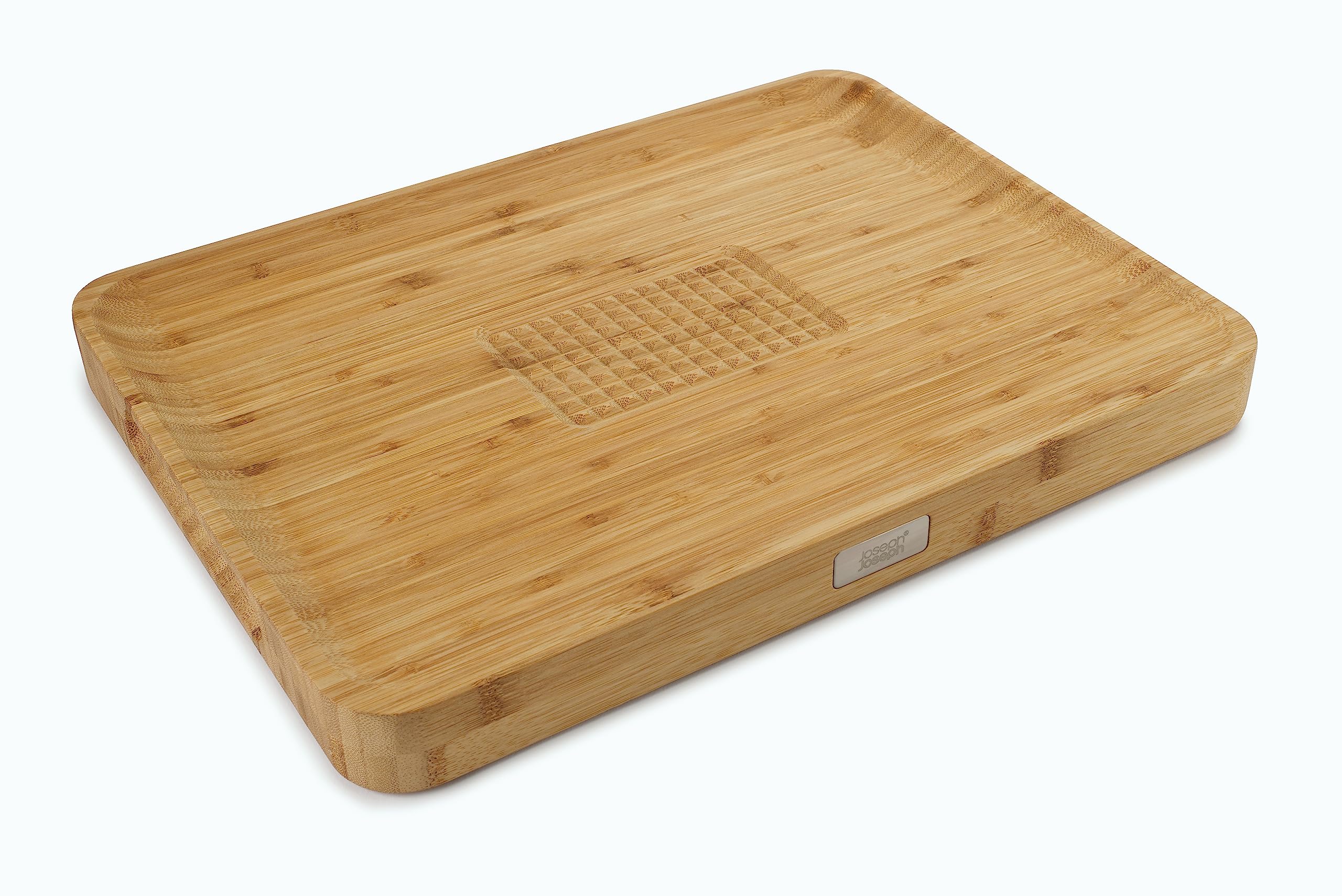 joseph-joseph-cut-carve-planche-d-couper-en-bambou-naturel-avec-grip-central-et- image 1