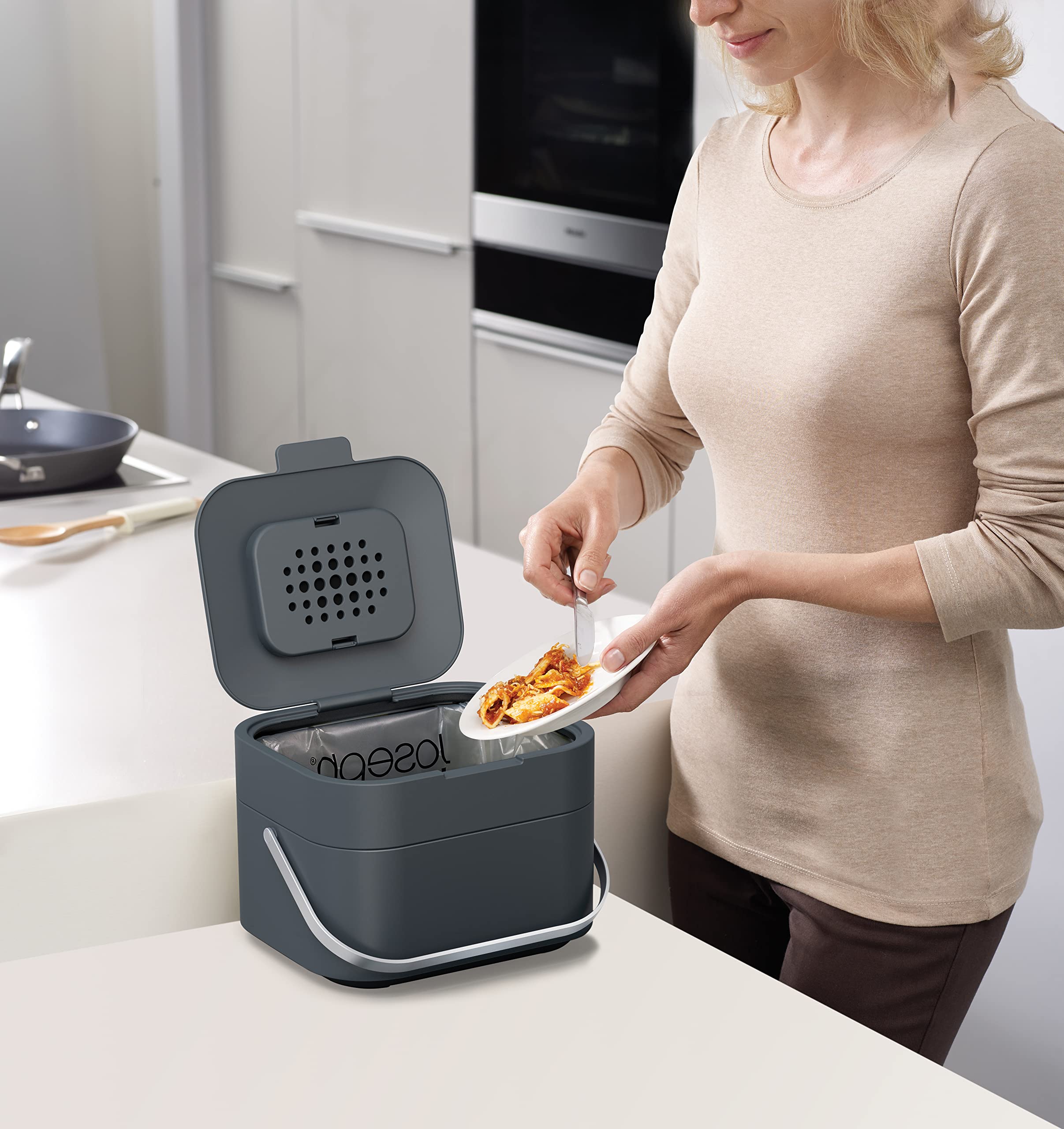 joseph-joseph-stack-4-poubelle-de-compost-de-cuisine-4-l-avec-filtre-anti-odeurs image 5