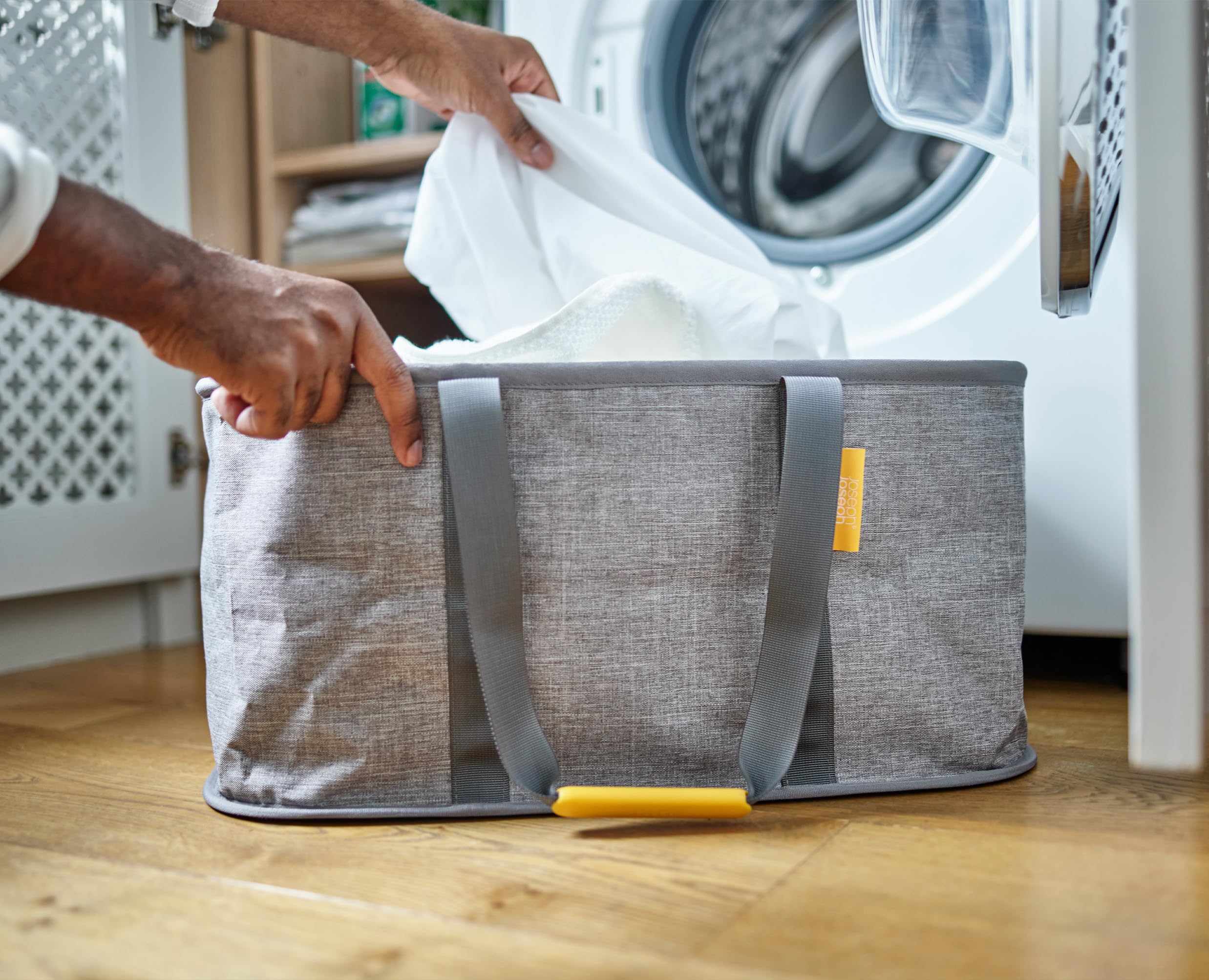 joseph-joseph-laundry-ensemble-de-2-pi-ces-hold-all-panier-linge-pliable-35l-et- image 5