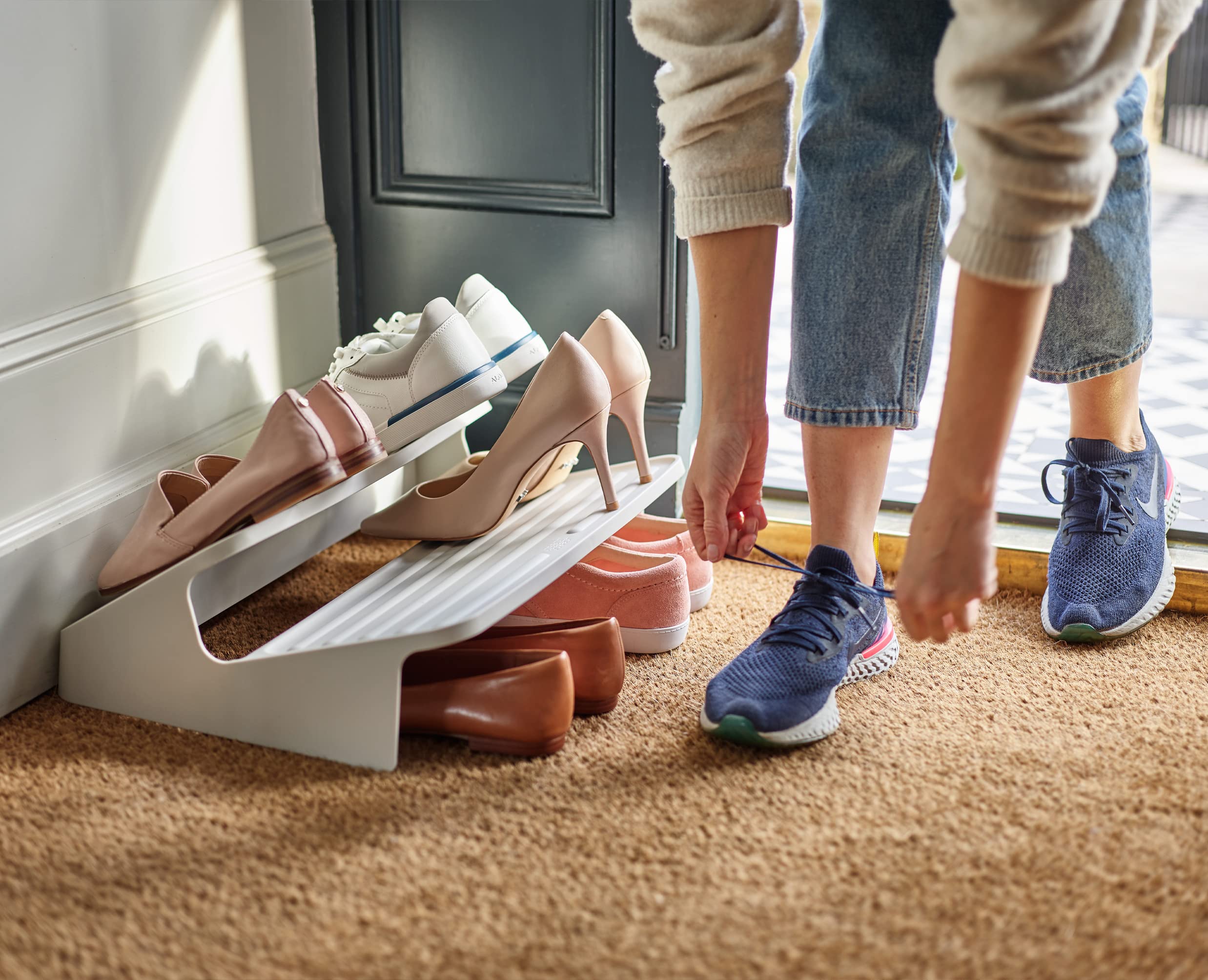 joseph-joseph-shoe-in-rangement-2-tages-pour-chaussures-jusqu-6-paires-grand image 5