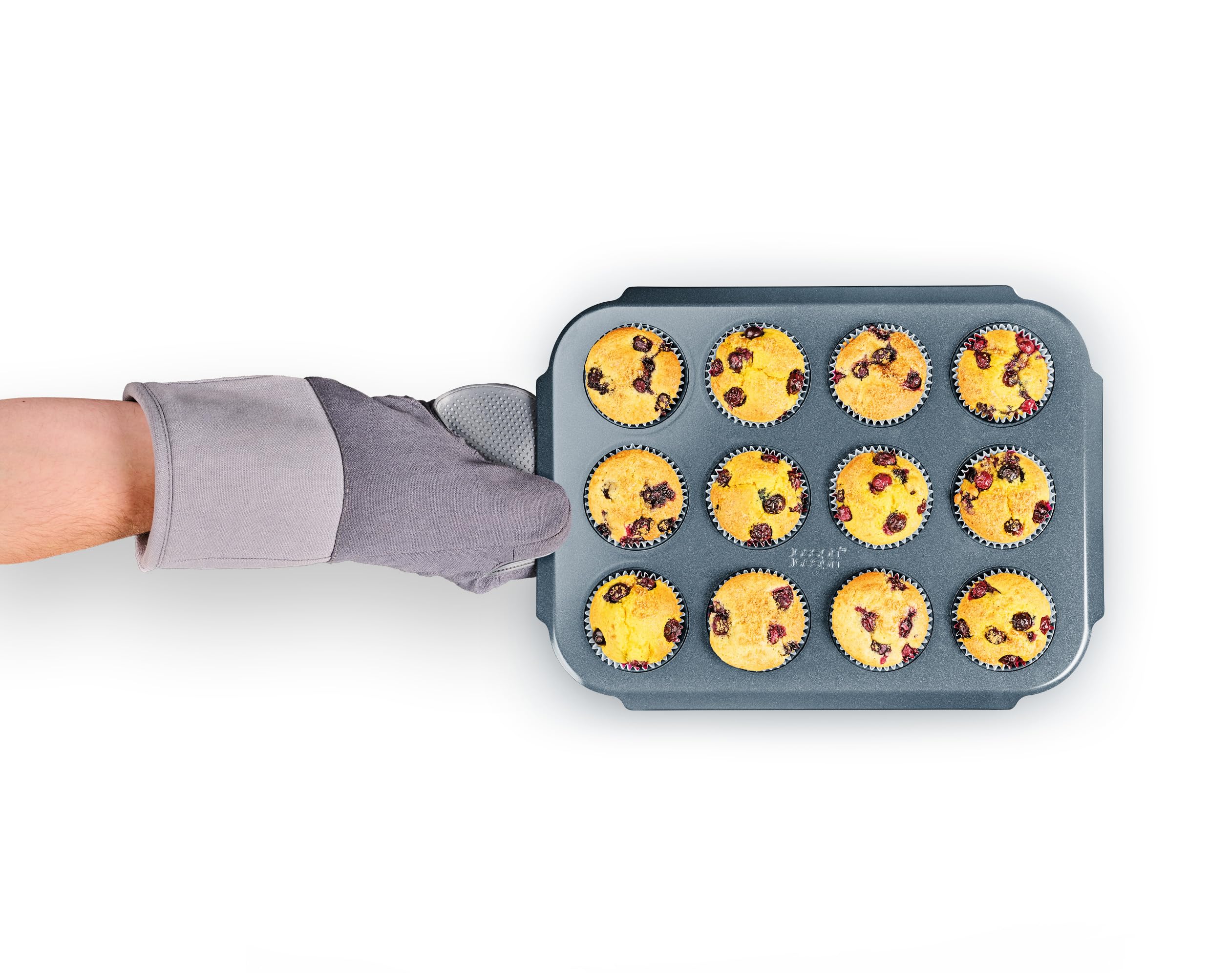 joseph-joseph-nest-plaque-muffins-antiadh-sive-12-tasses-acier-au-carbone-empila image 2