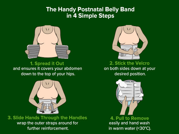 bandeau-ventral-post-natal-haakaa-ceinture-de-maintien-apr-s-accouchement image 5