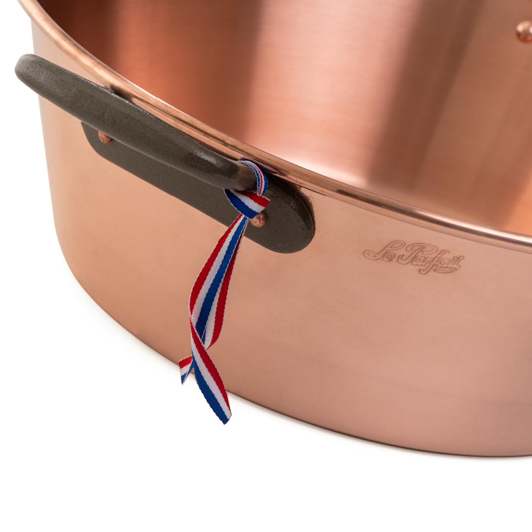 bassine-confiture-en-cuivre-massif-38-cm-le-parfait image 2