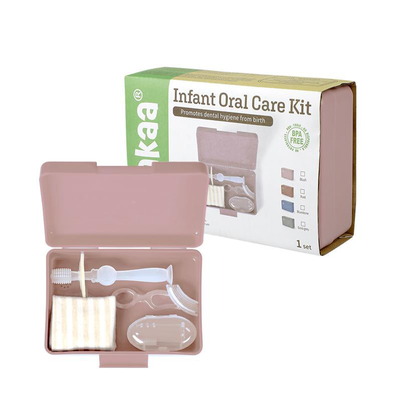 kit-de-soins-buccaux-enfant-haakaa-brosse-doigt-brosse-360-tui-de-rangement image 5