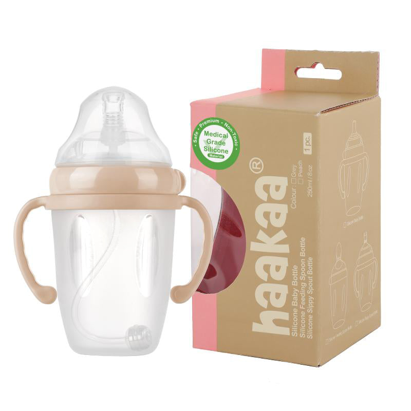 haakaa-generation-3-biberon-gobelet-avec-paille-en-silicone-250-ml image 2