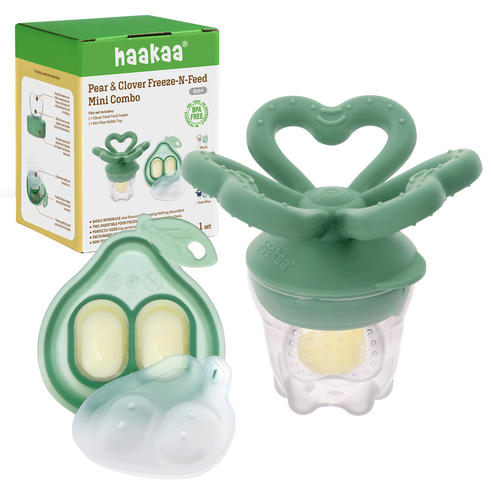 haakaa-combo-mini-freeze-n-feed-poire-et-tr-fle image 1
