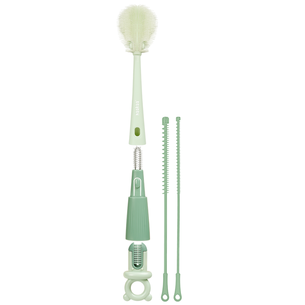 haakaa-coffret-de-5-brosses-de-nettoyage-multiusage image 1