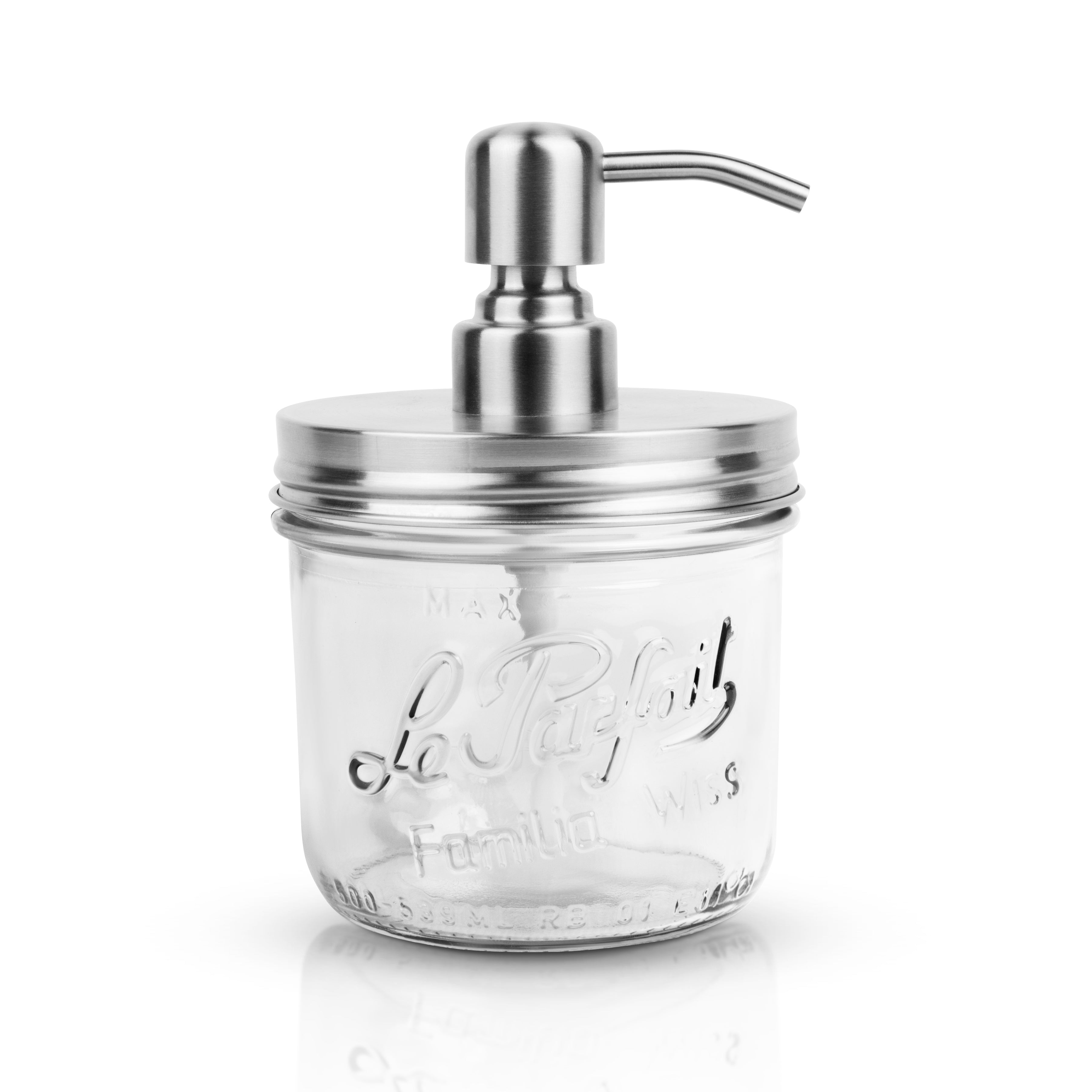 distributeur-de-savon-en-verre-rechargeable-le-parfait-500-ml-750-ml image 2