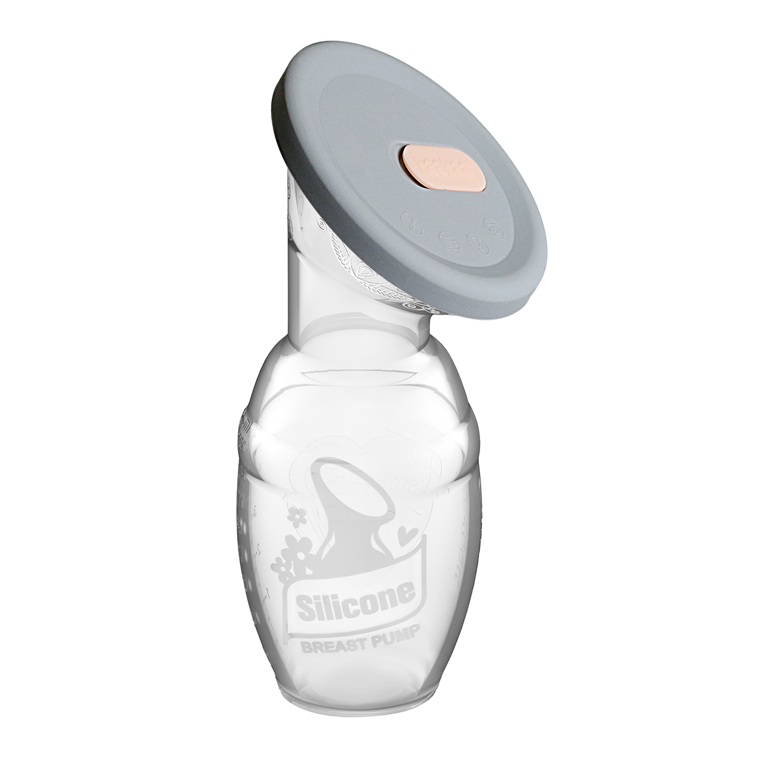 haakaa-tire-lait-manuel-en-silicone-gen-1-avec-bouchon image 1