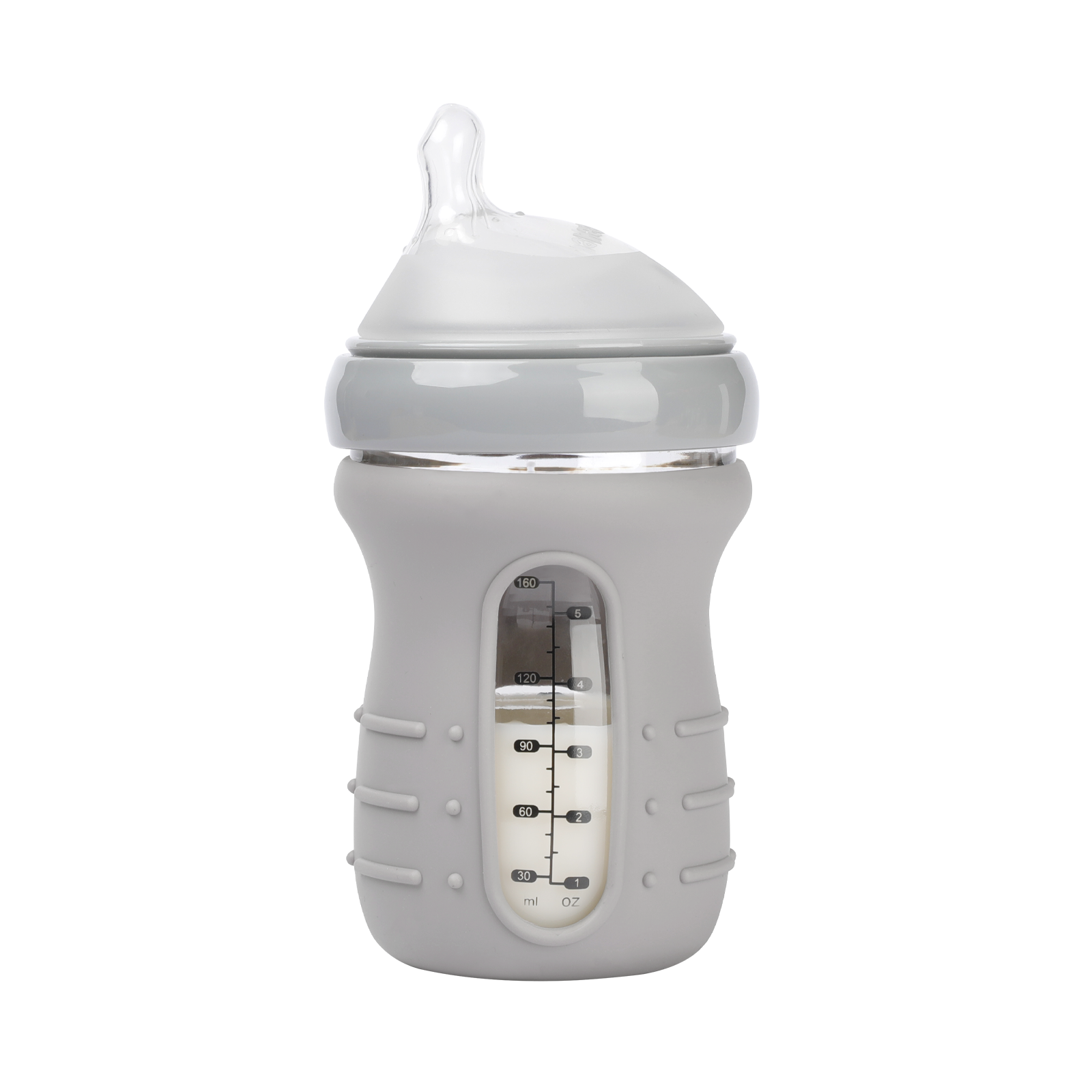 haakaa-housse-en-silicone-pour-biberon-en-verre image 1